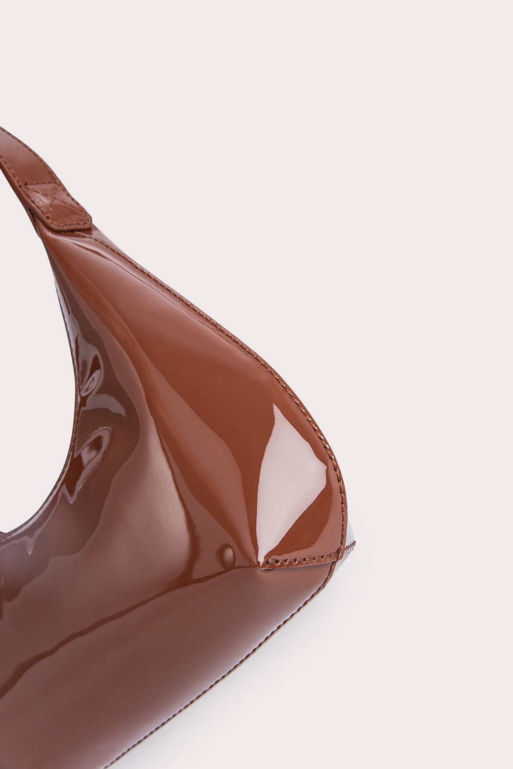 Baby Amber Chocolate Patent Leather - 4