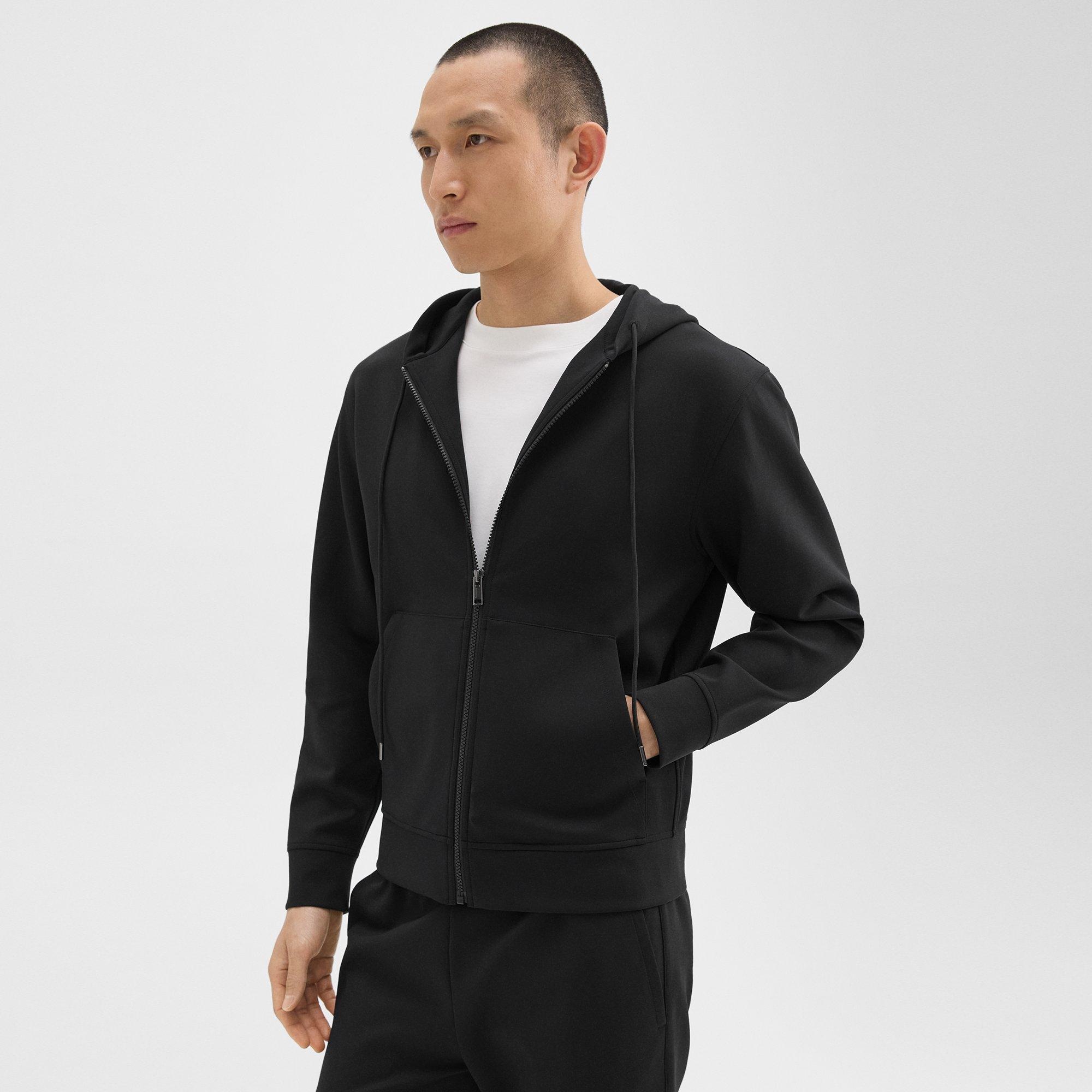 Zip-Up Hoodie in Scuba - 3