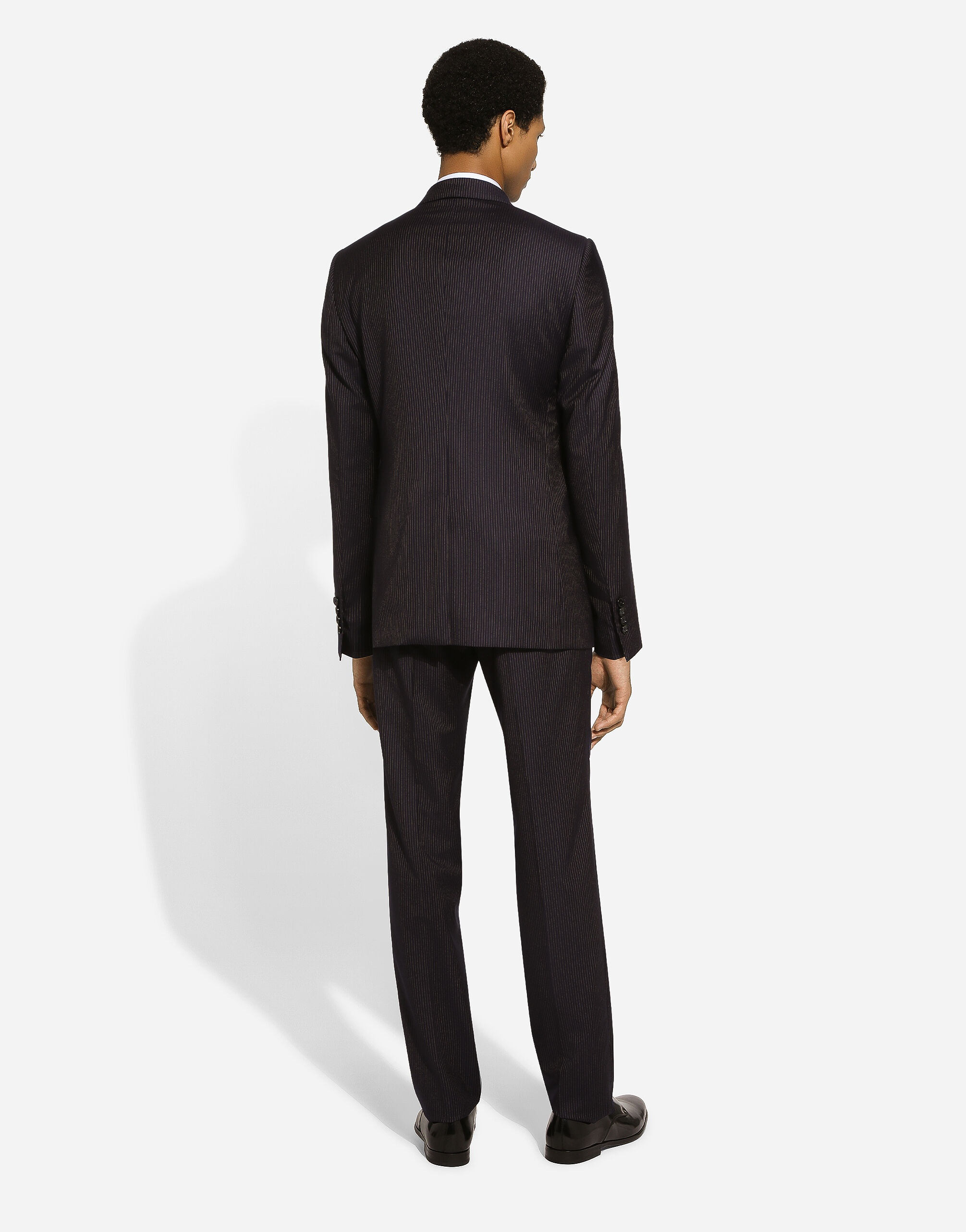 Pinstripe double-breasted Martini-fit suit - 3