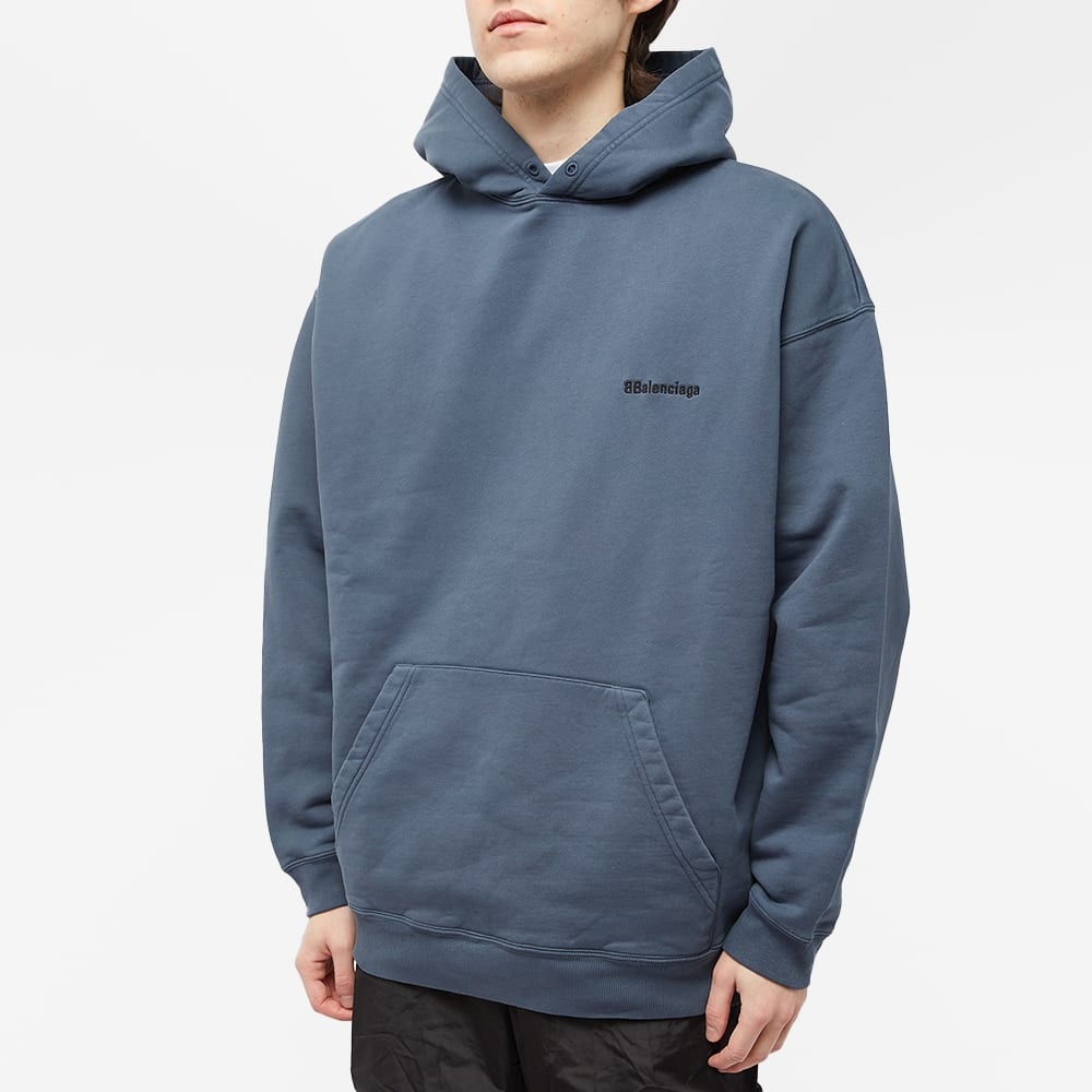 Balenciaga Corporate Logo Hoodie - 2