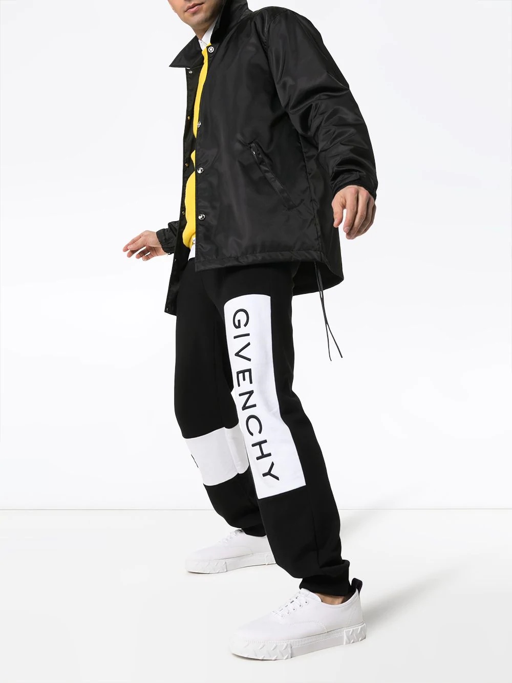 logo embroidered sweatpants - 2