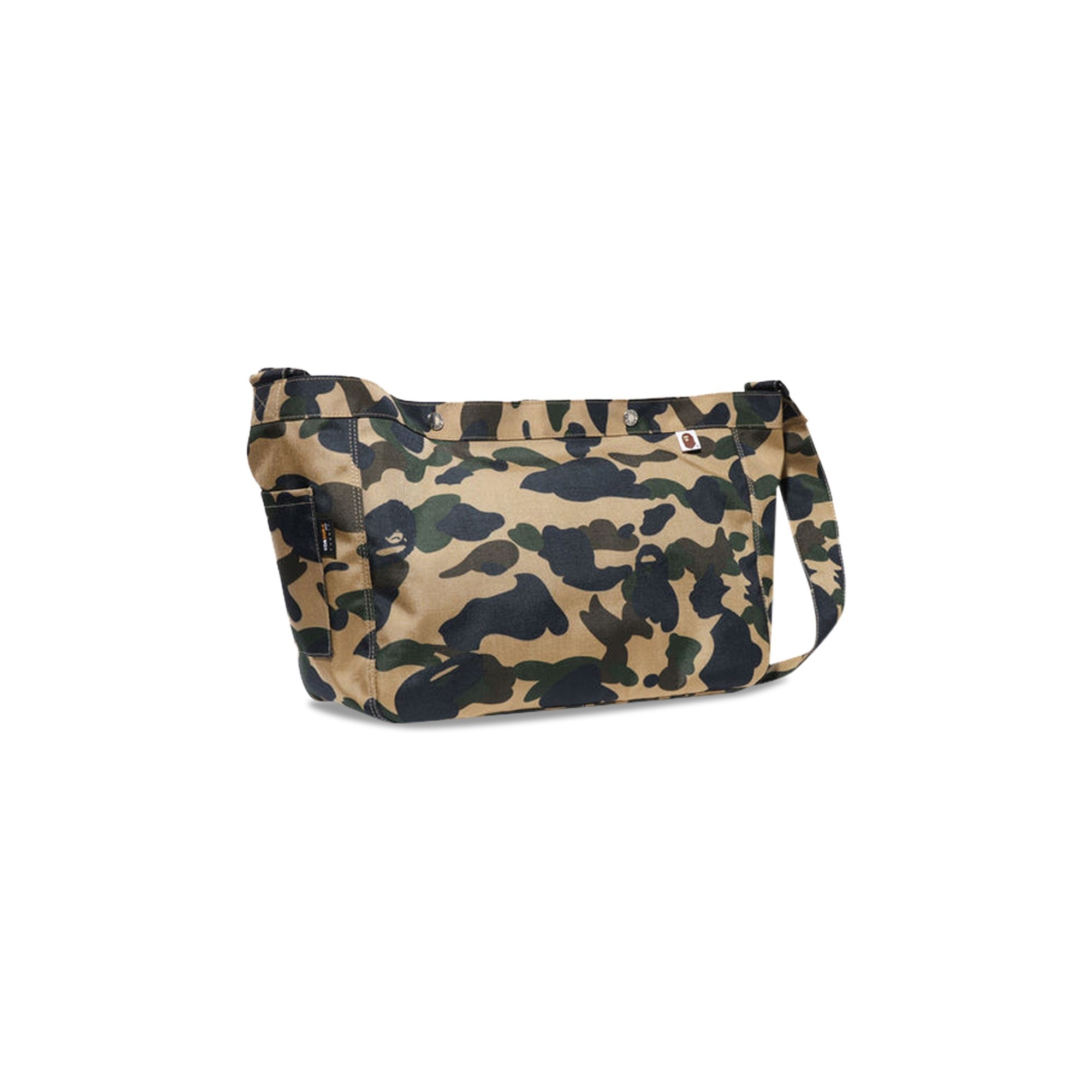 BAPE 1st Camo Cordura Shoulder Bag 'Yellow' - 2