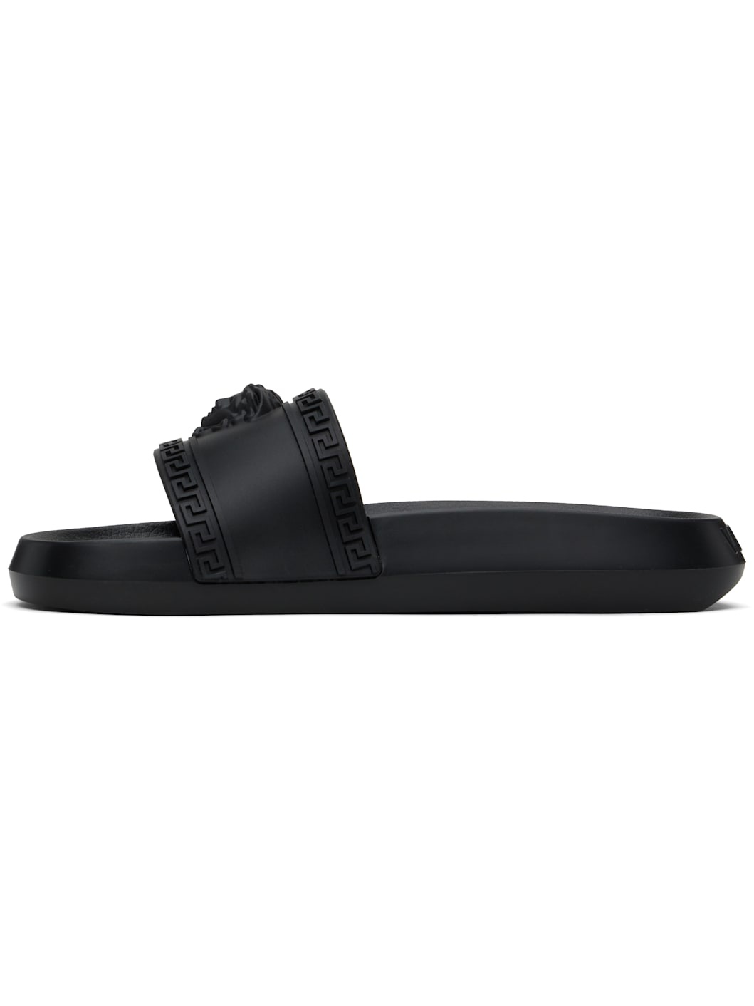 Black Palazzo Pool Slides - 3