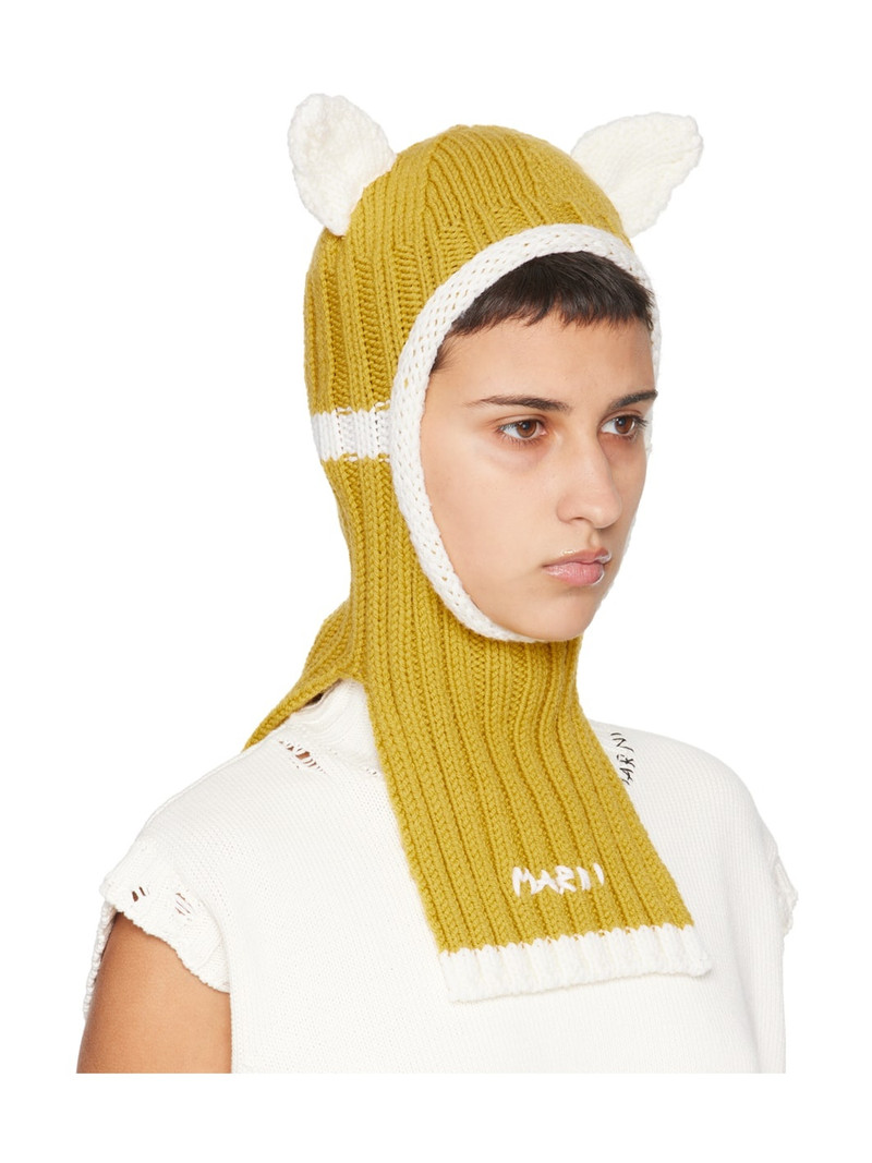 Marni Yellow Ear Balaclava outlook