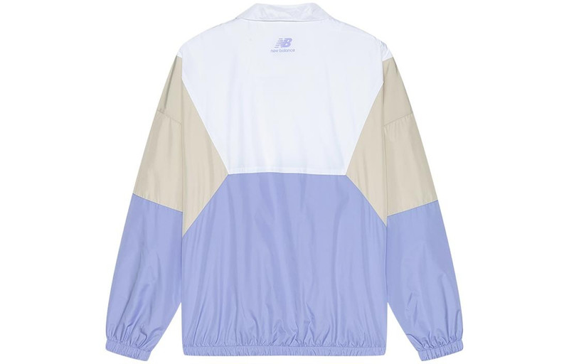New Balance New Balance Sport Woven Jacket 'White Purple Beige' 5AC17123-DV outlook