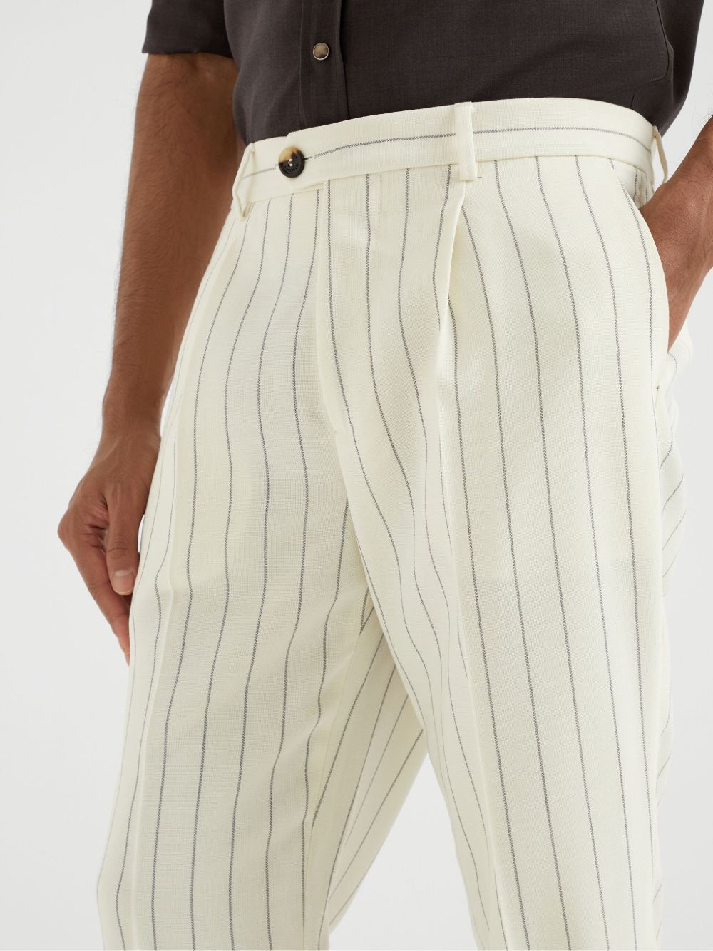 striped trousers - 5