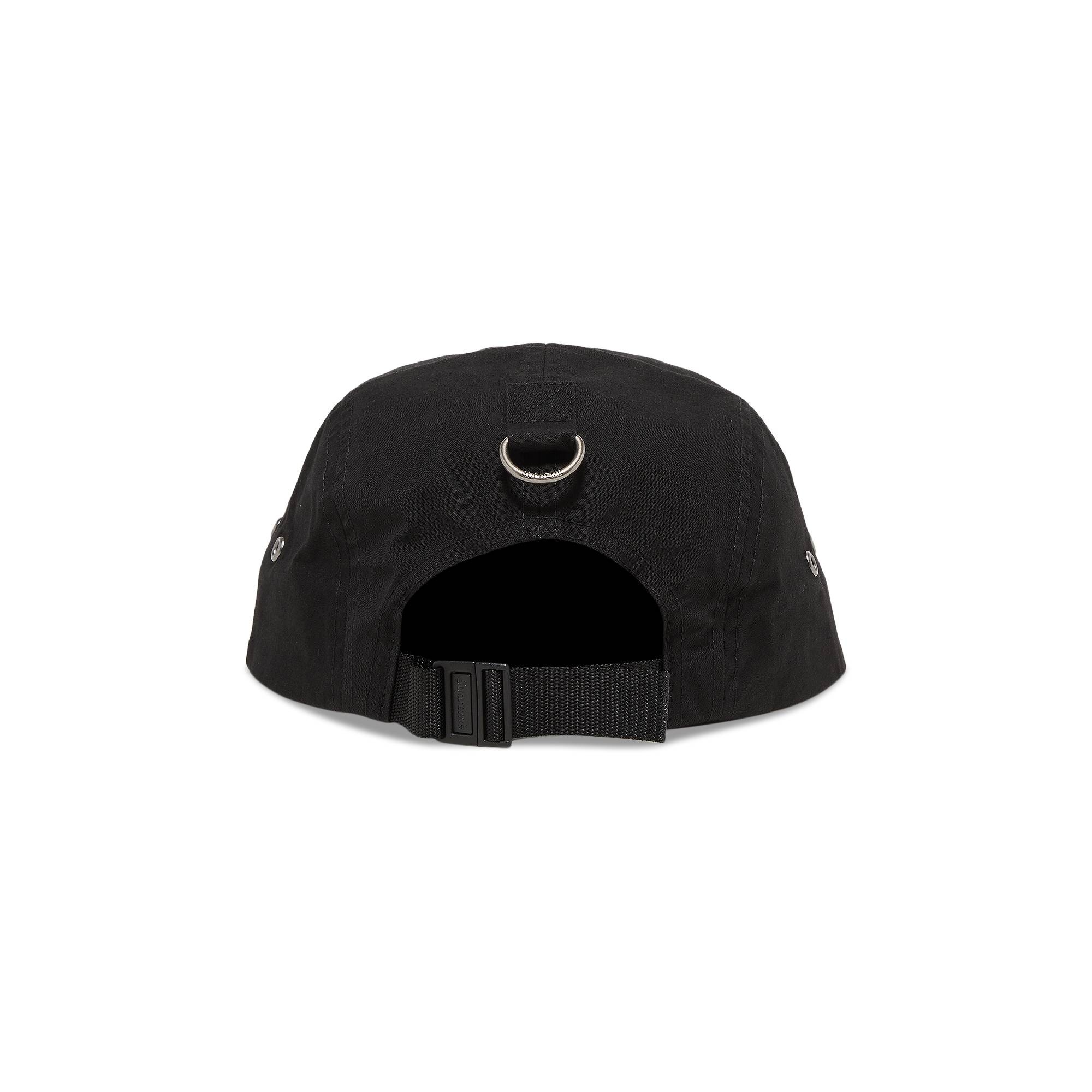 Supreme Waxed Cotton Camp Cap 'Black' - 4
