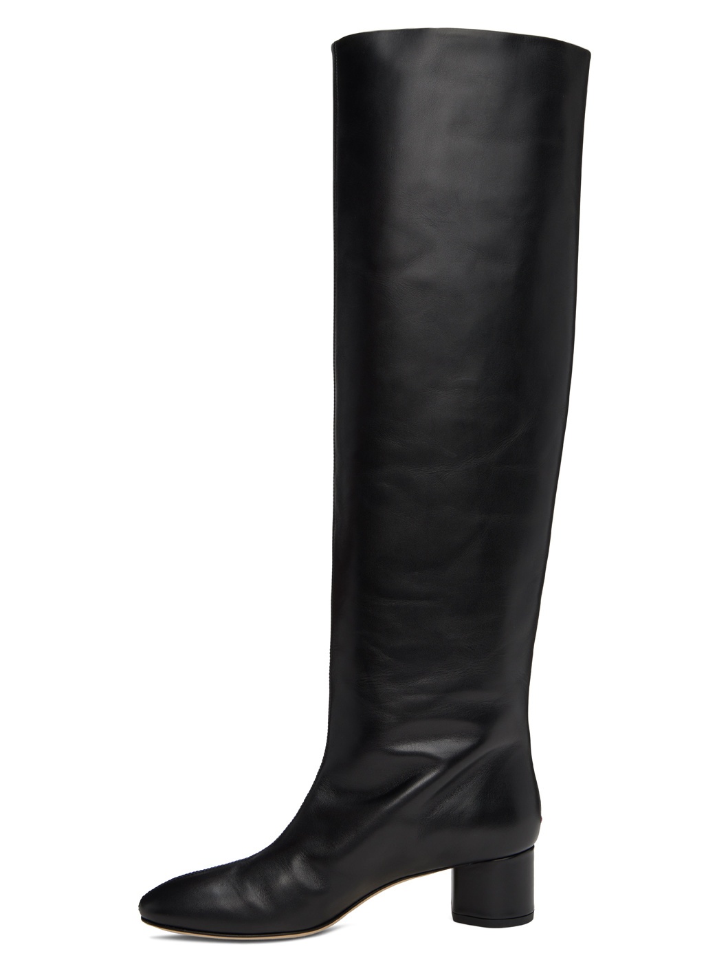Black Willa Over-Knee Boots - 3