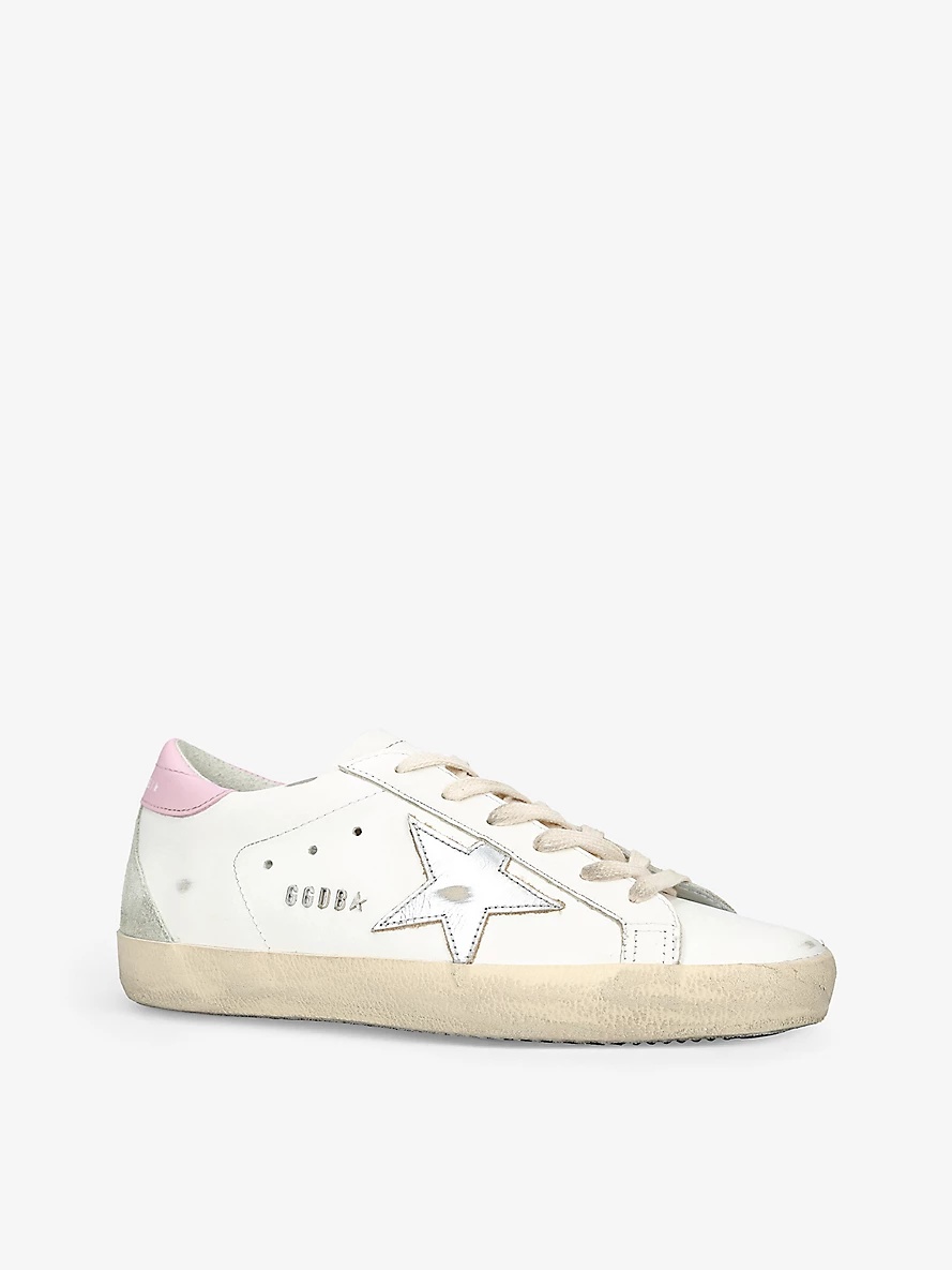 Women's Superstar 11531 leather low-top trainers - 3