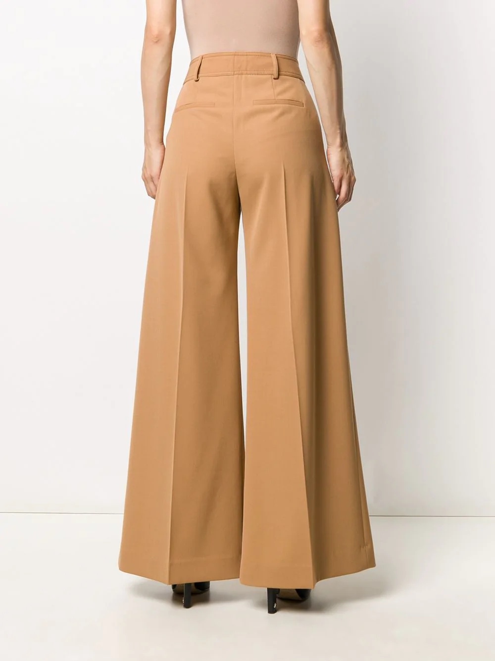 high-rise wide leg trousers - 4