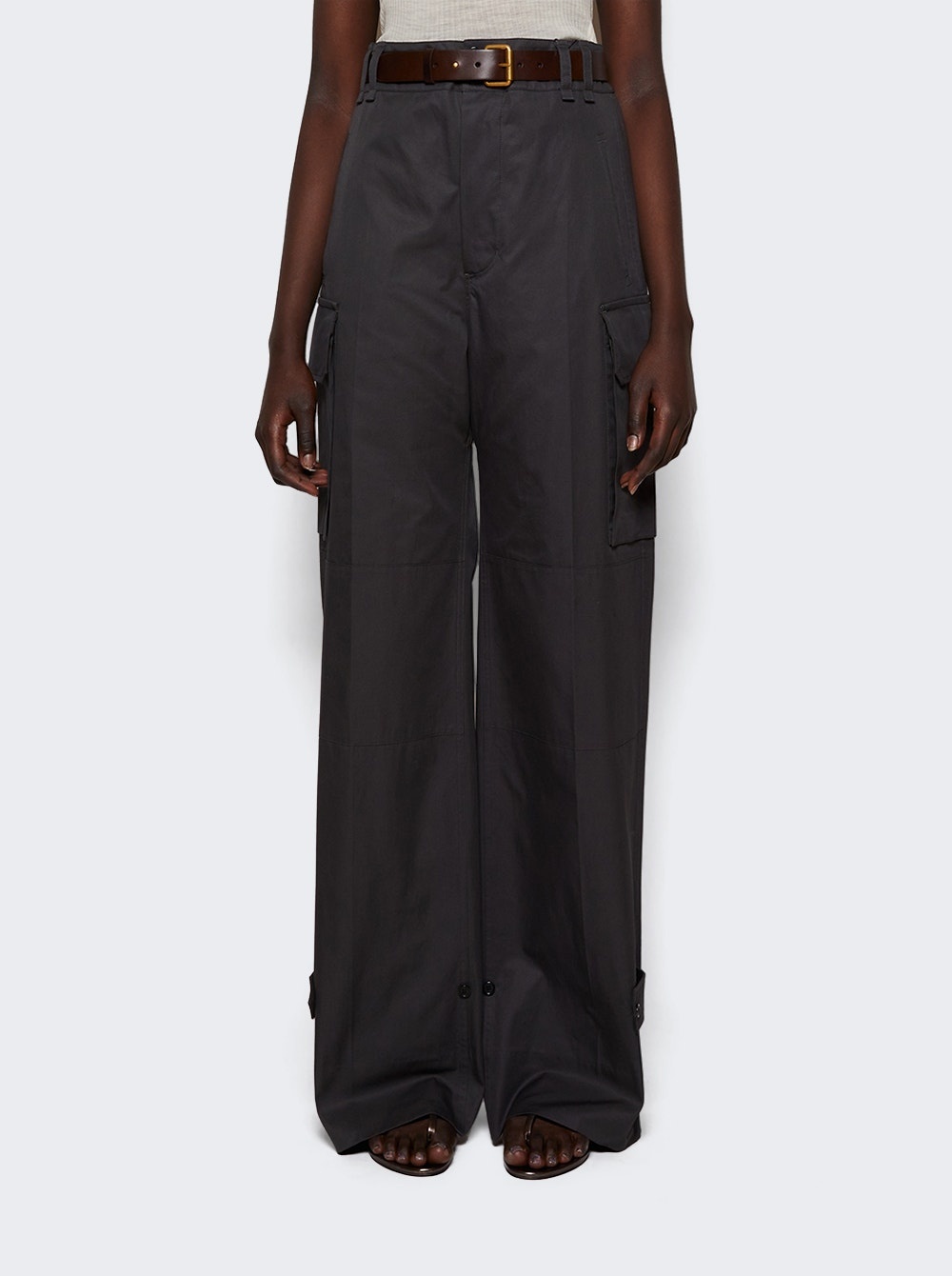 Cassandre Cargo Pants Dark Grey - 3