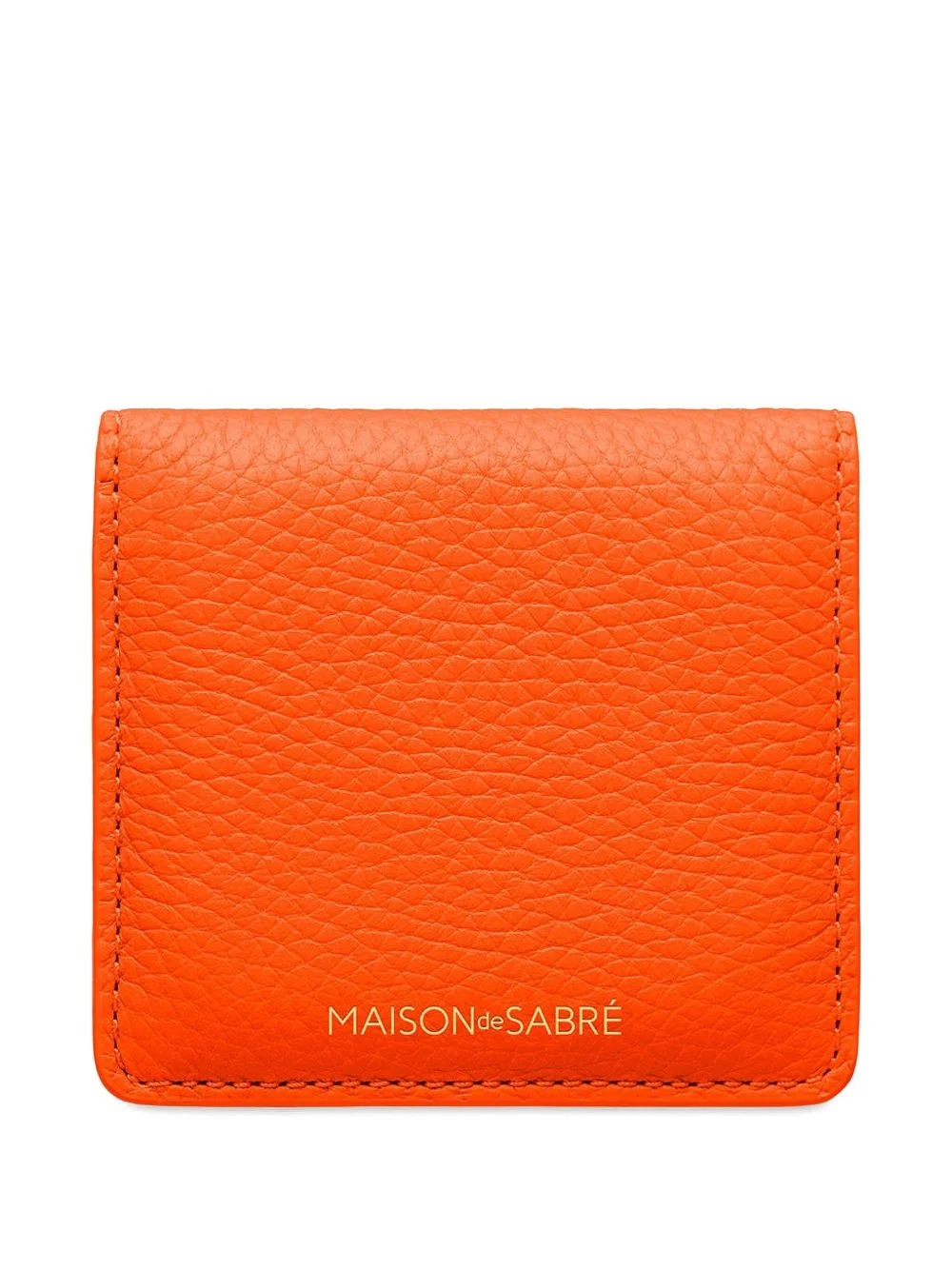 magnetic leather compact mirror - 1