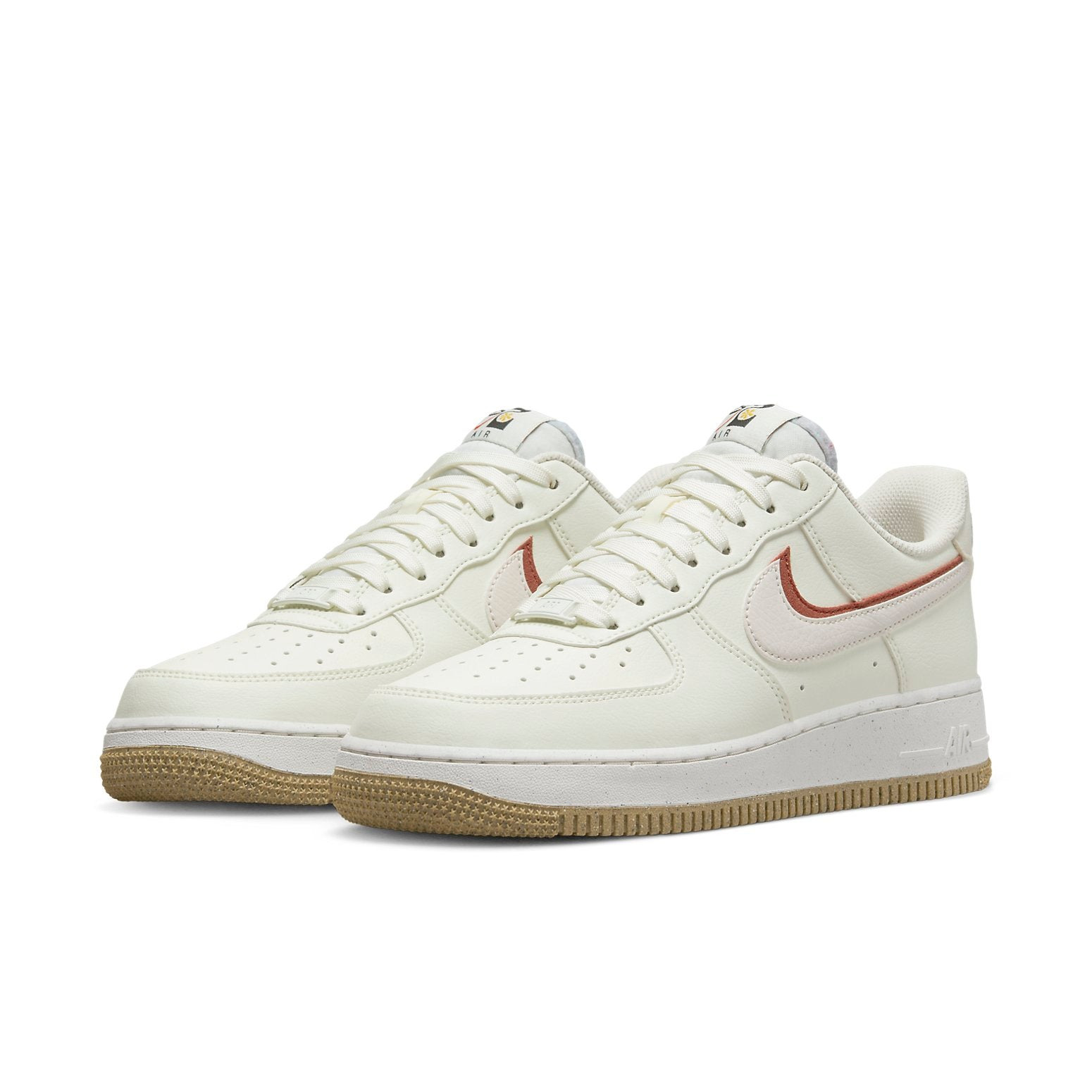 (WMNS) Nike Air Force 1 '07 LX '82 - Sail Cinnabar' DX6065-101 - 3