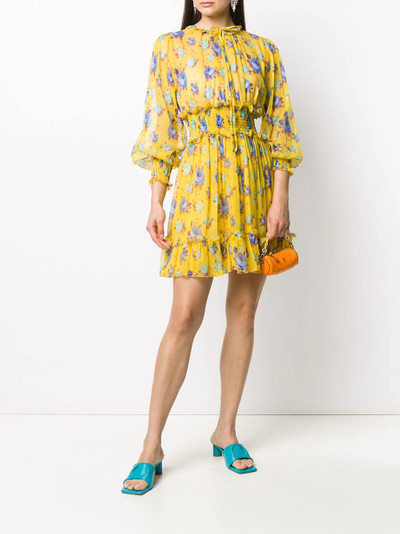 MSGM floral short dress outlook