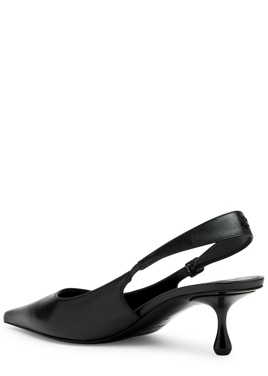 Amel 50 slingback leather pumps - 2