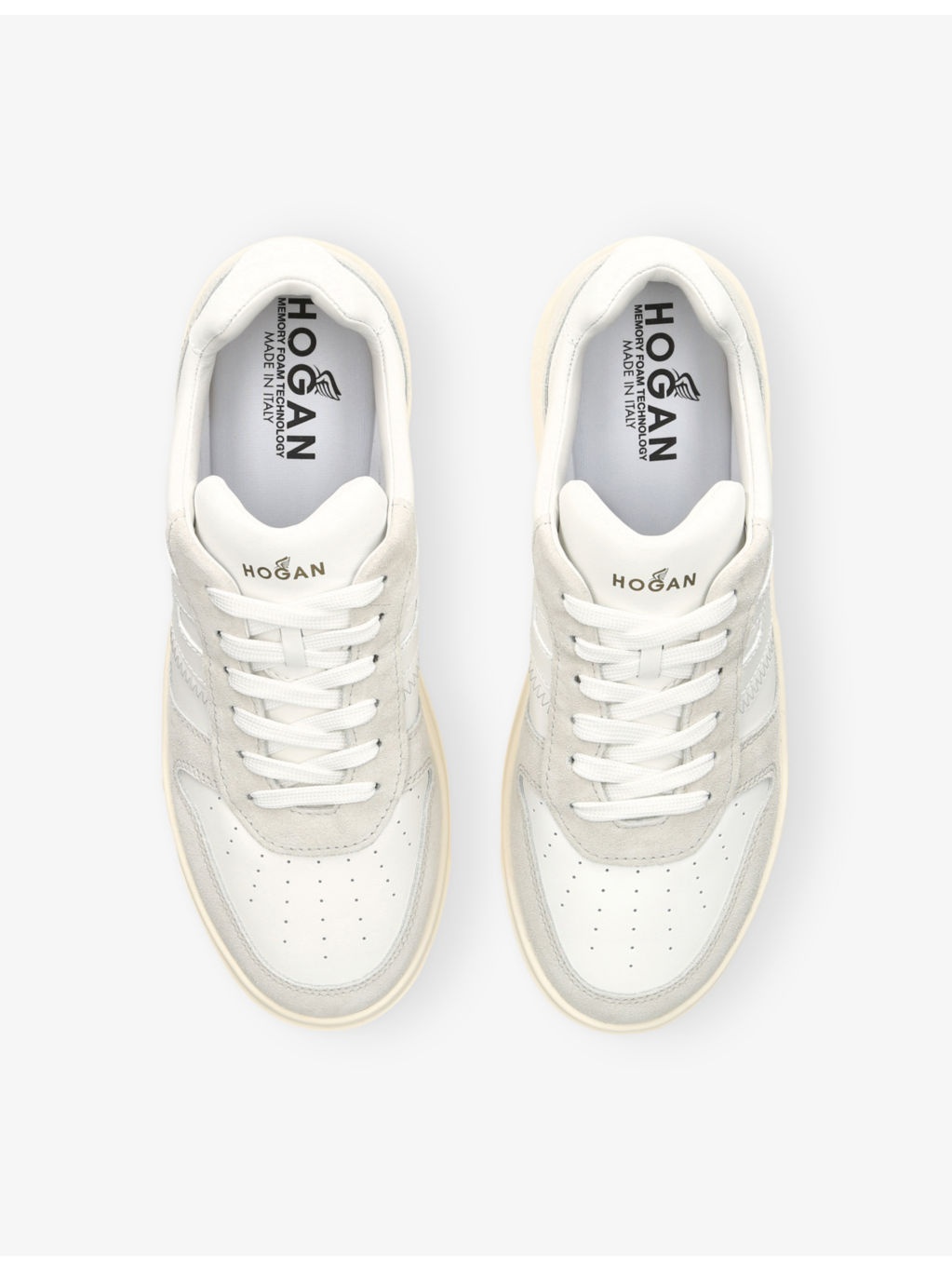 H630 Allacciato Logo-Embossed Low-Top Leather Trainers - 2