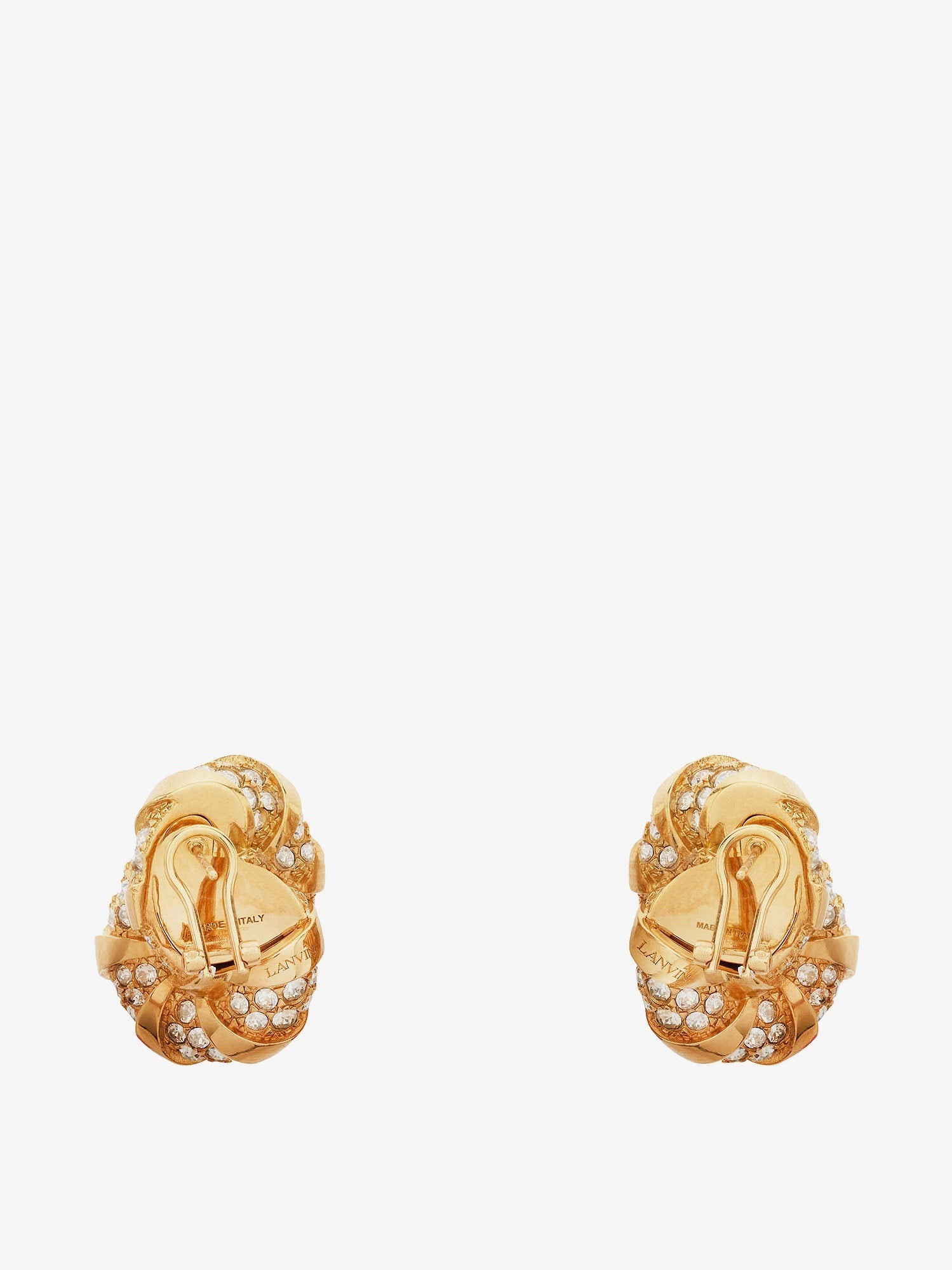 LANVIN PARIS Earrings Woman Gold Earrings - 2