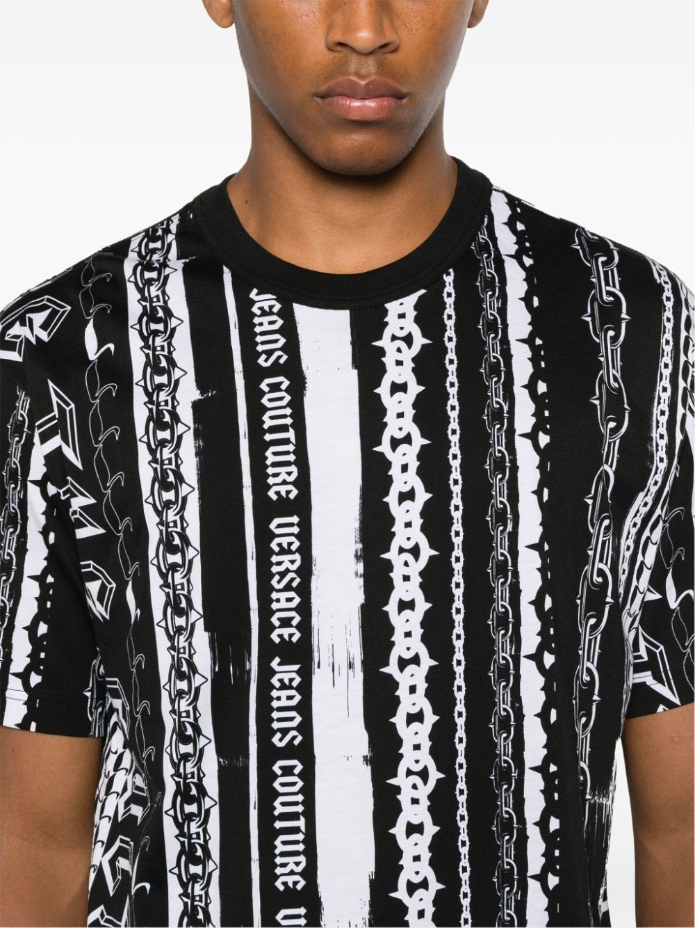 logo-print T-shirt - 5