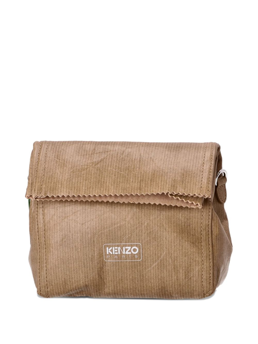 Paper leather shoulder bag - 4