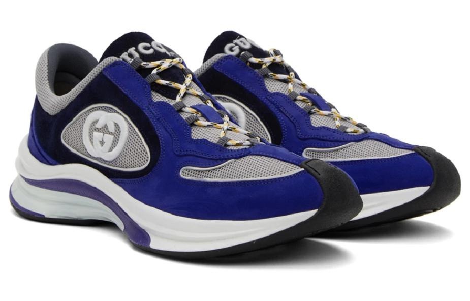 Gucci Run Suede Sneakers 'Royal Blue' 749785-AAB62-4243 - 3