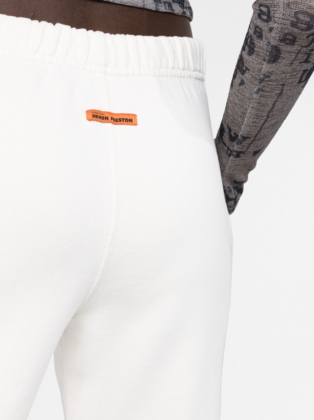 logo-print track shorts - 5