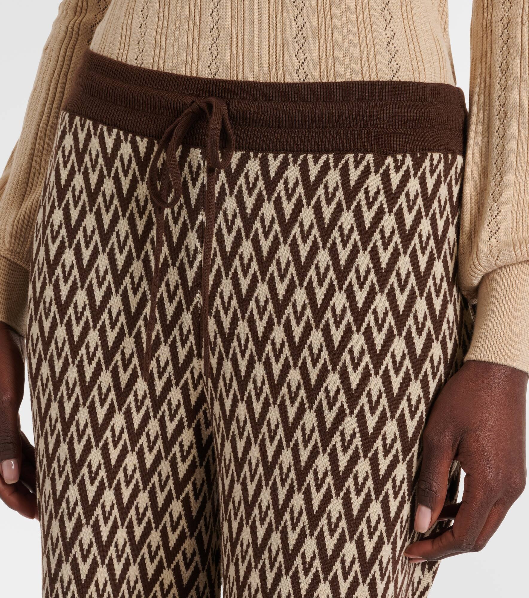 Toute la V virgin wool sweatpants - 4