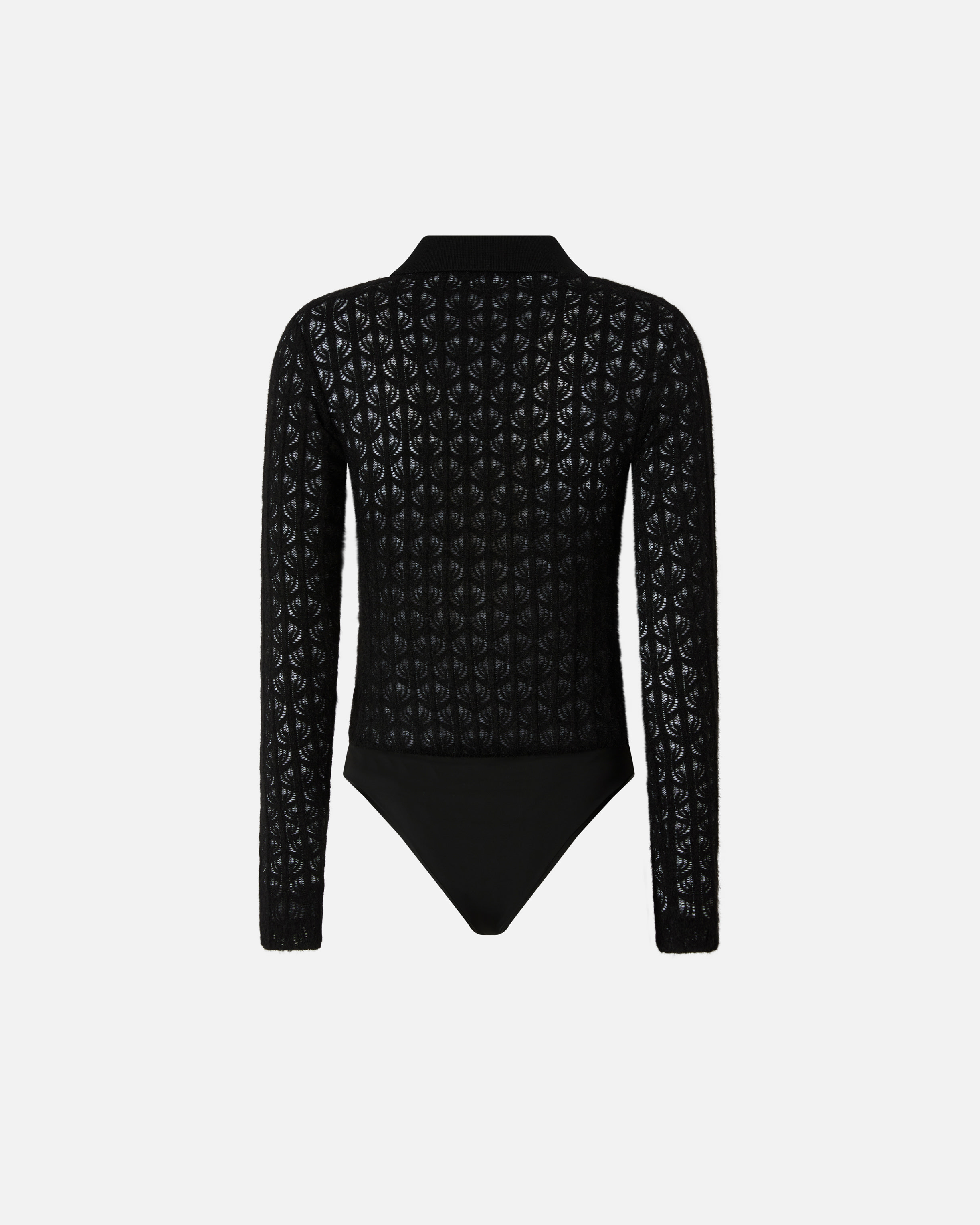 KNIT LACE BODYSUIT - 2
