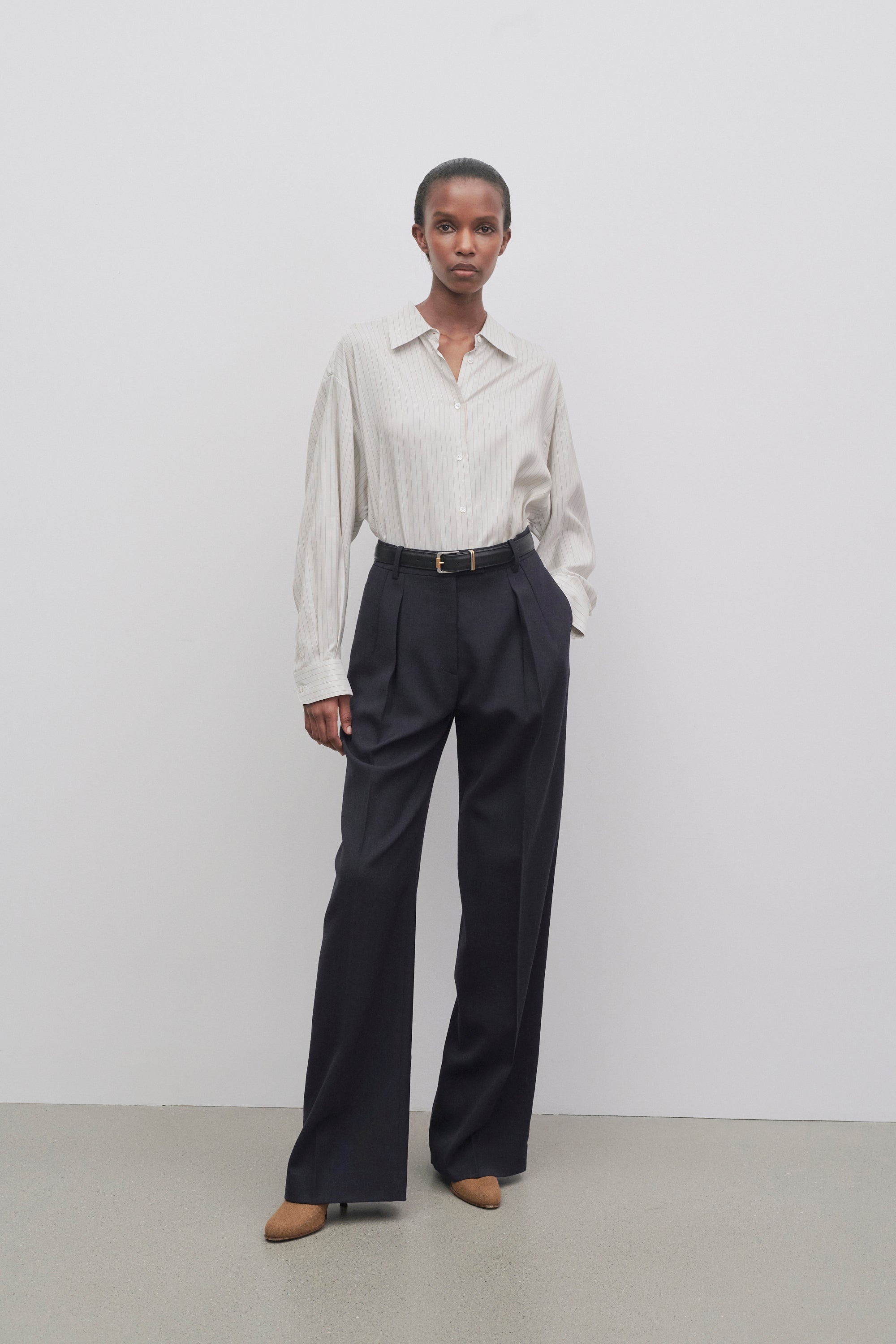 Antone Pant in Virgin Wool - 3