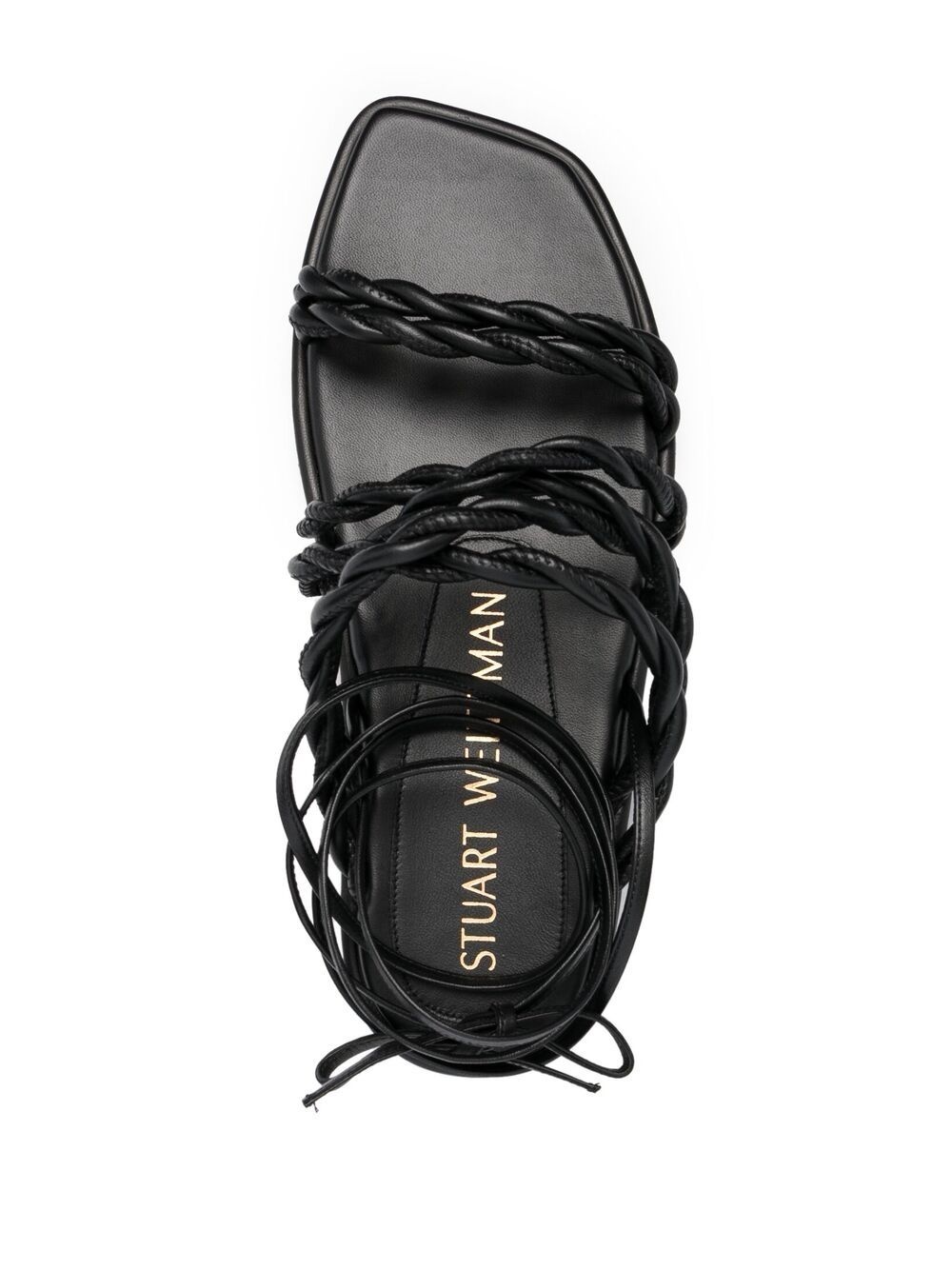 braided-strap sandals - 7