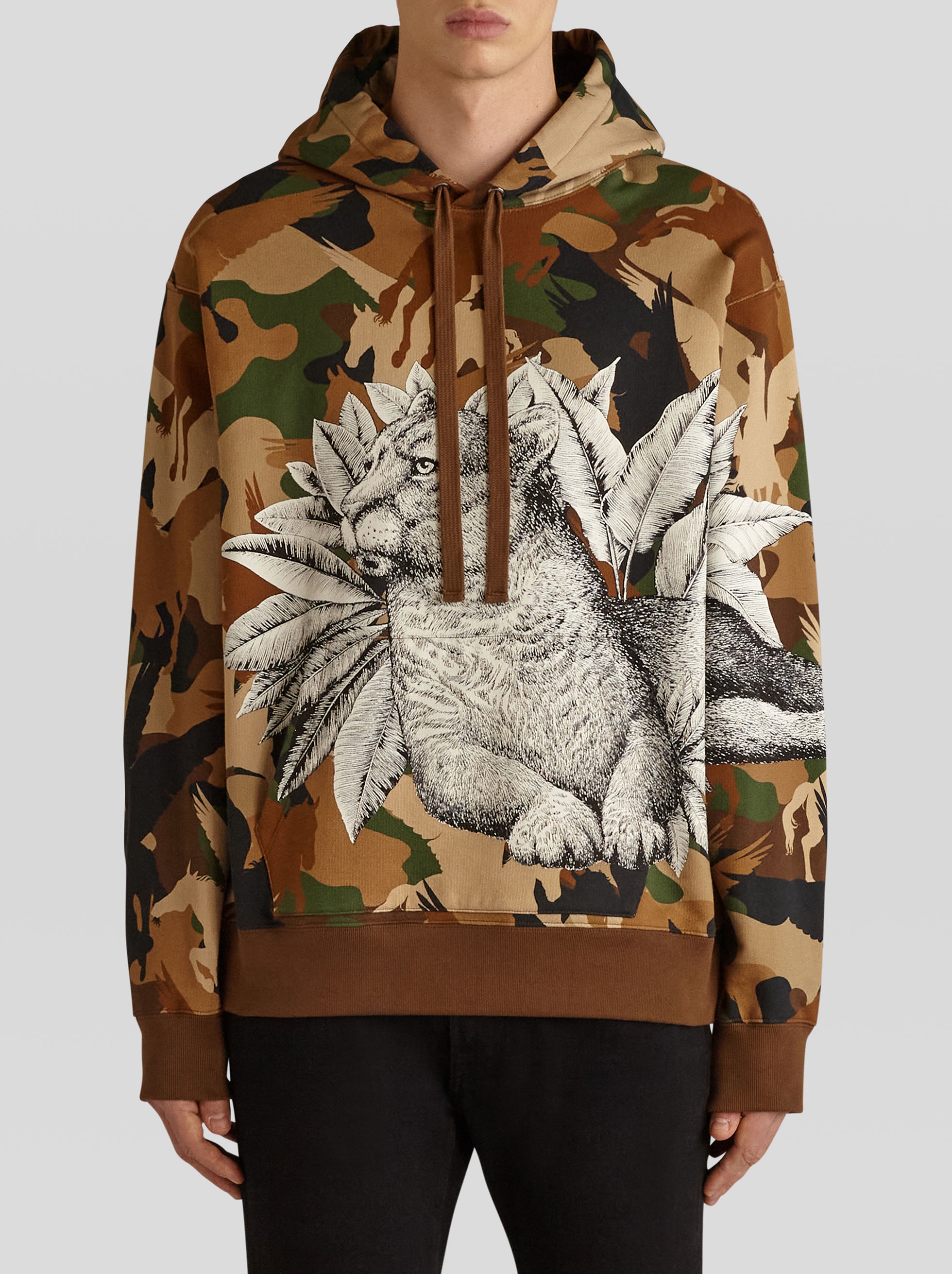 PEGASO PEGAFLYING JUNGLE PRINT SWEATSHIRT - 2