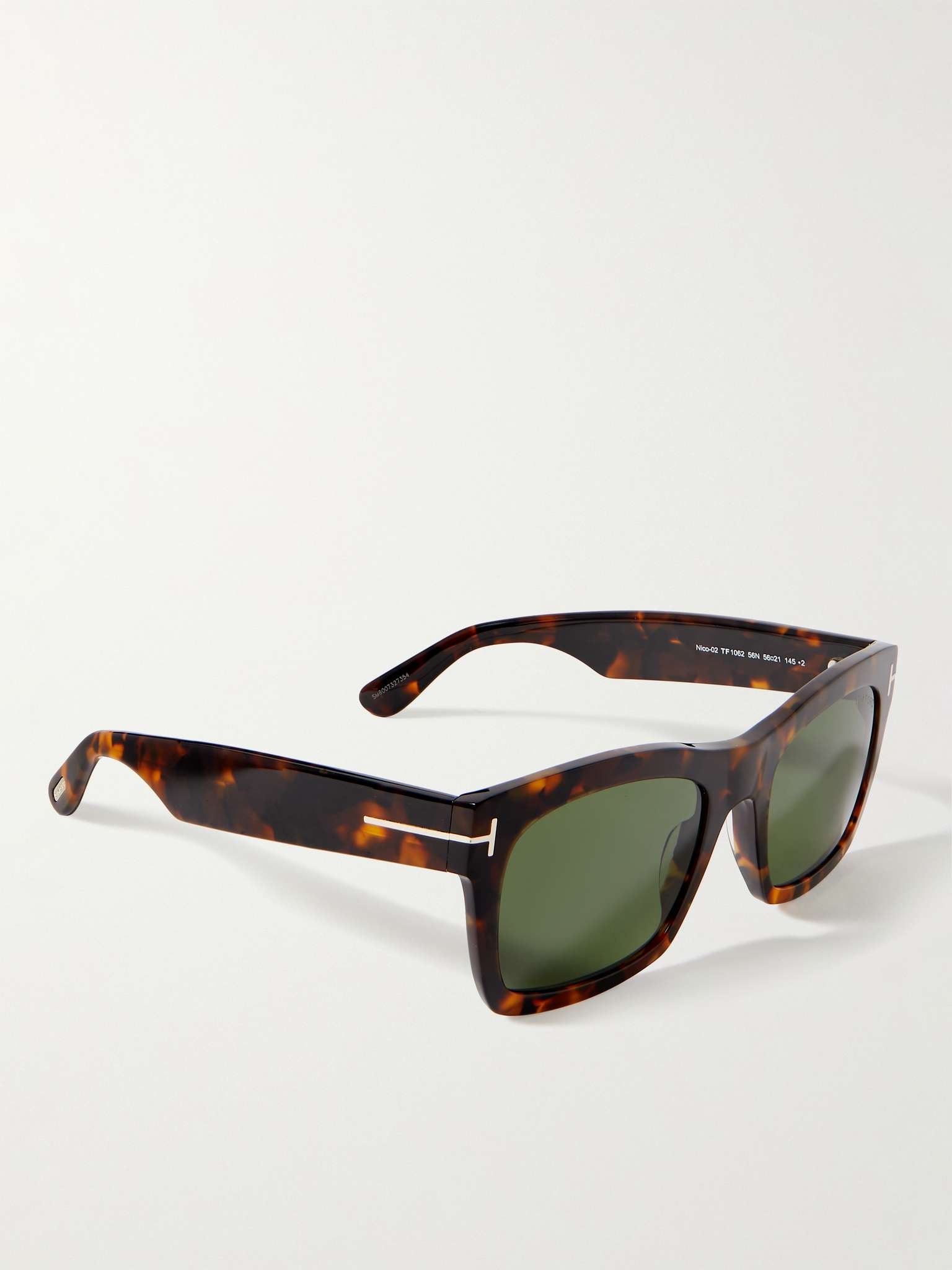 Nico Square-Frame Tortoiseshell Acetate Sunglasses - 3