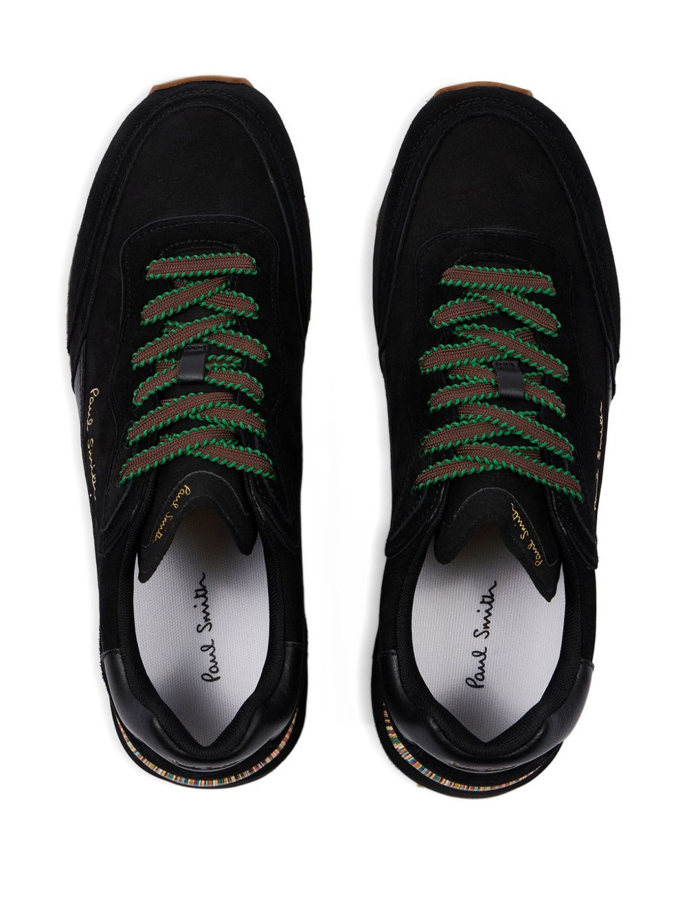 Aston striped heel sneakers - 4