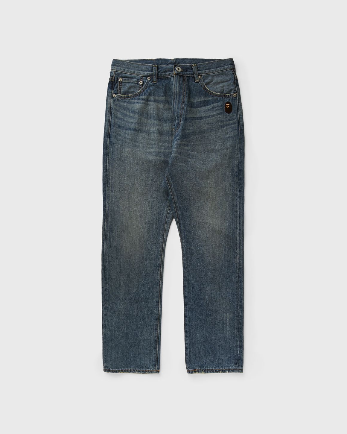 ONE POINT REGULAR FIT 13 OZ DENIM PANTS - 1