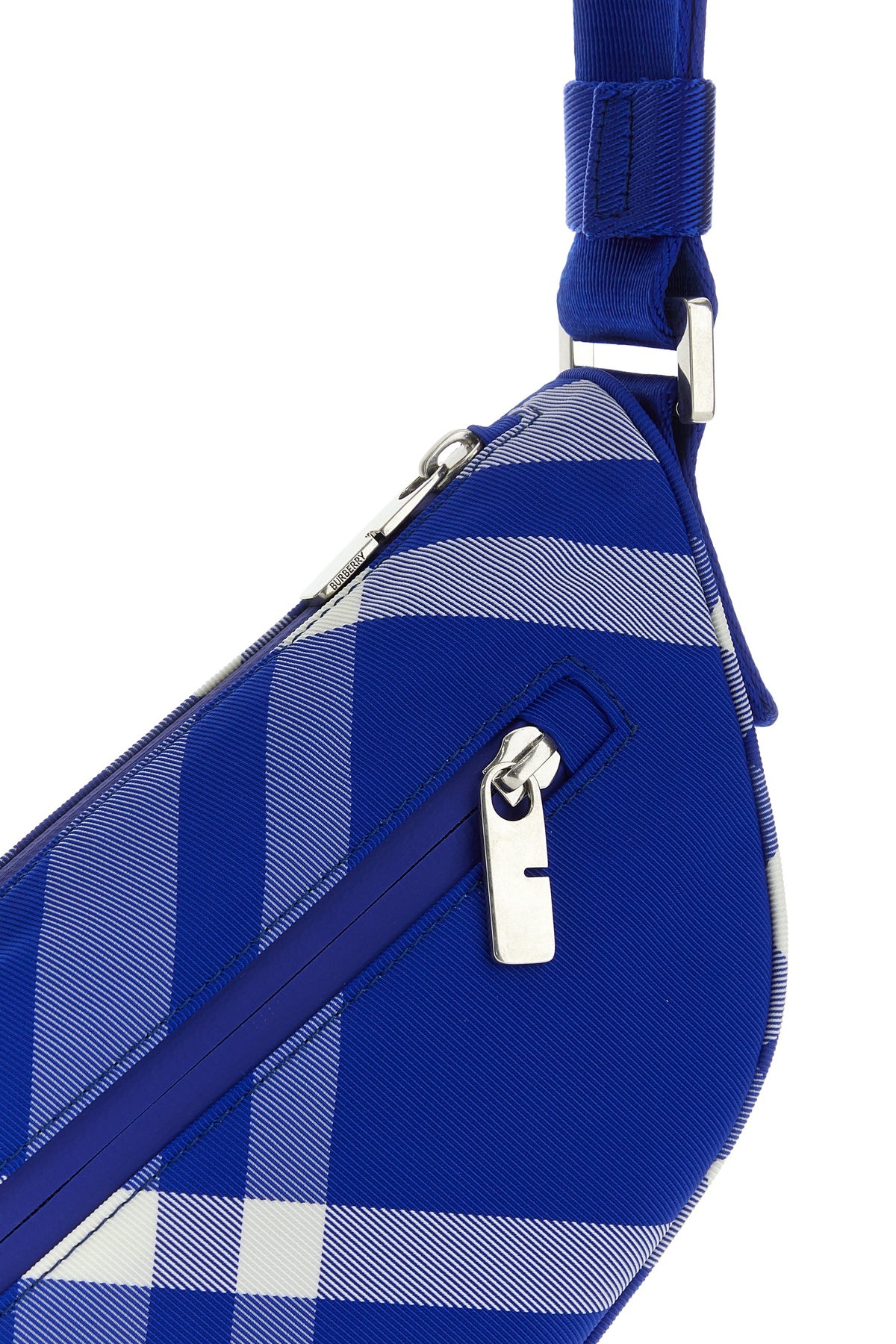 Embroidered nylon Shield crossbody bag - 4