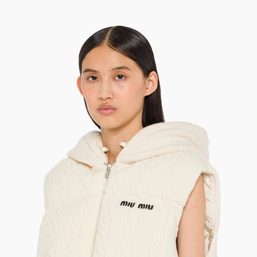 Cashmere down vest - 5