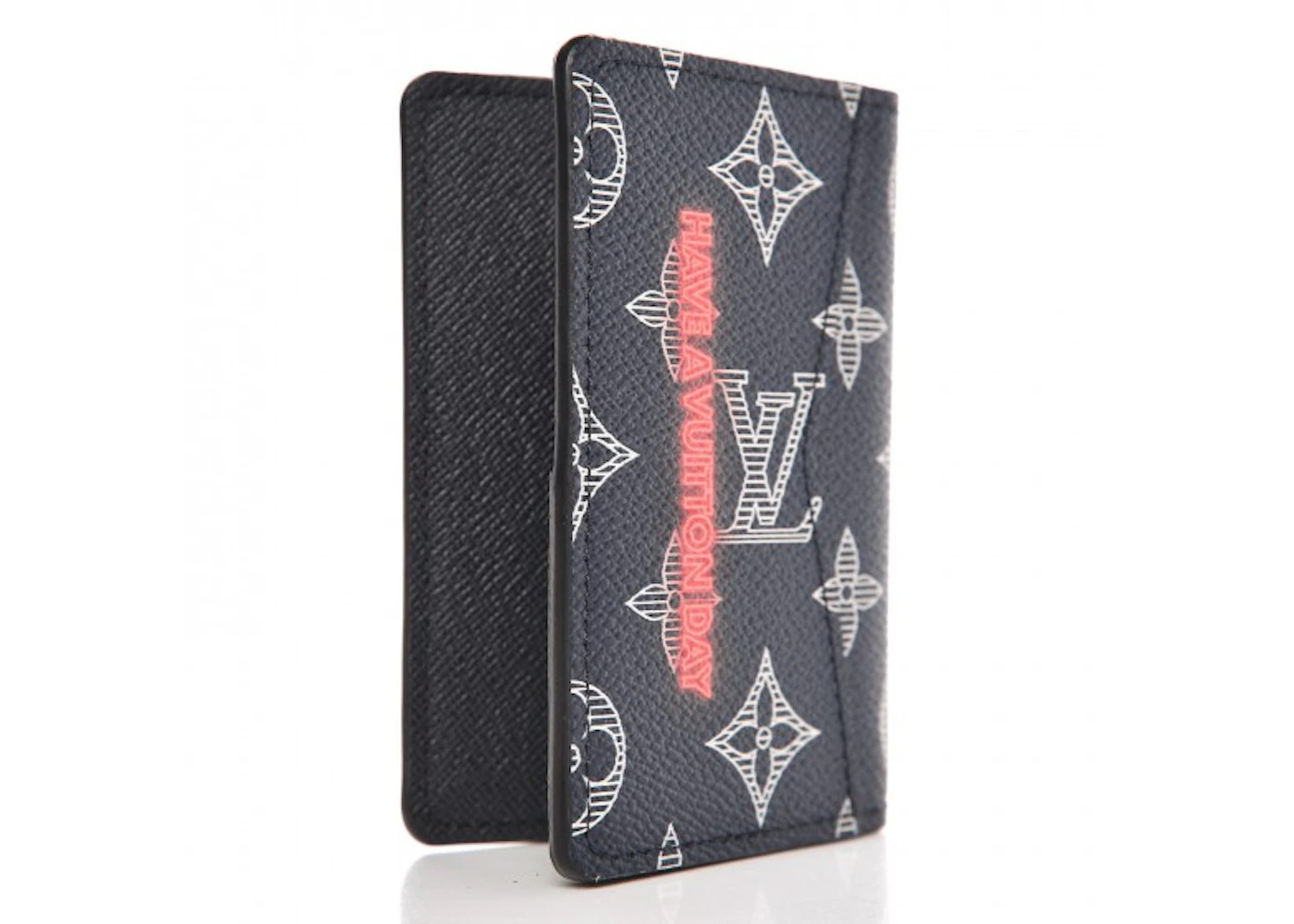 Louis Vuitton Pocket Organizer Monogram Ink Upside Down Navy - 2