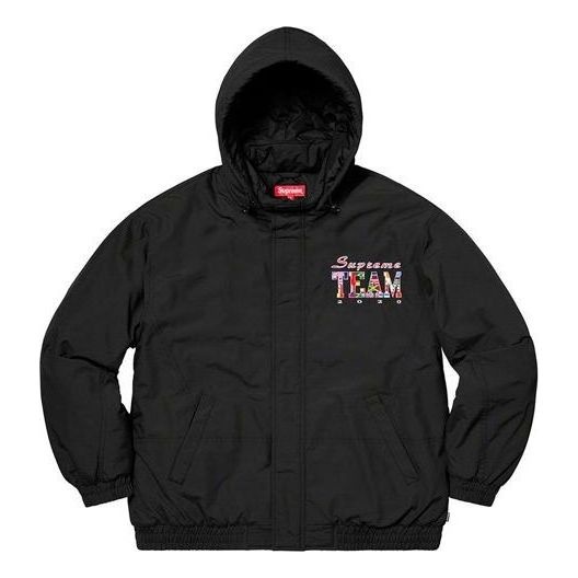 Supreme Super Team Puffy Jacket 'Black' SUP-SS20-489 - 1