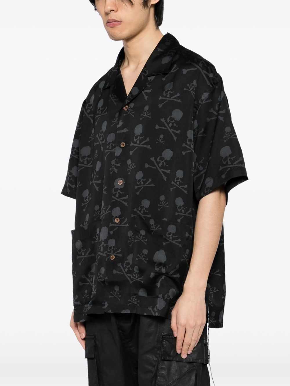 all-over graphic print shirt - 3
