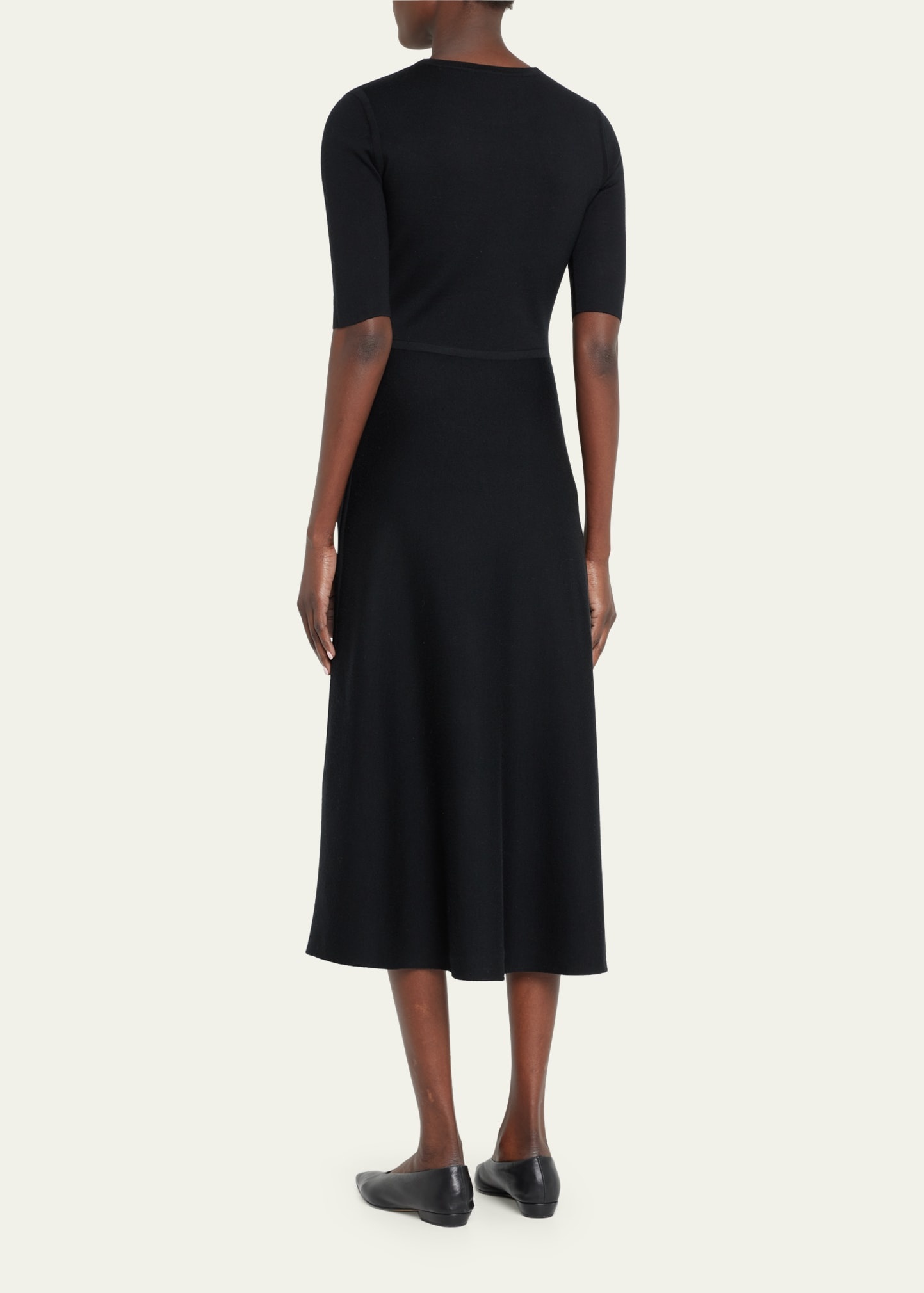 Seymore Cashmere Blend Midi Dress - 3