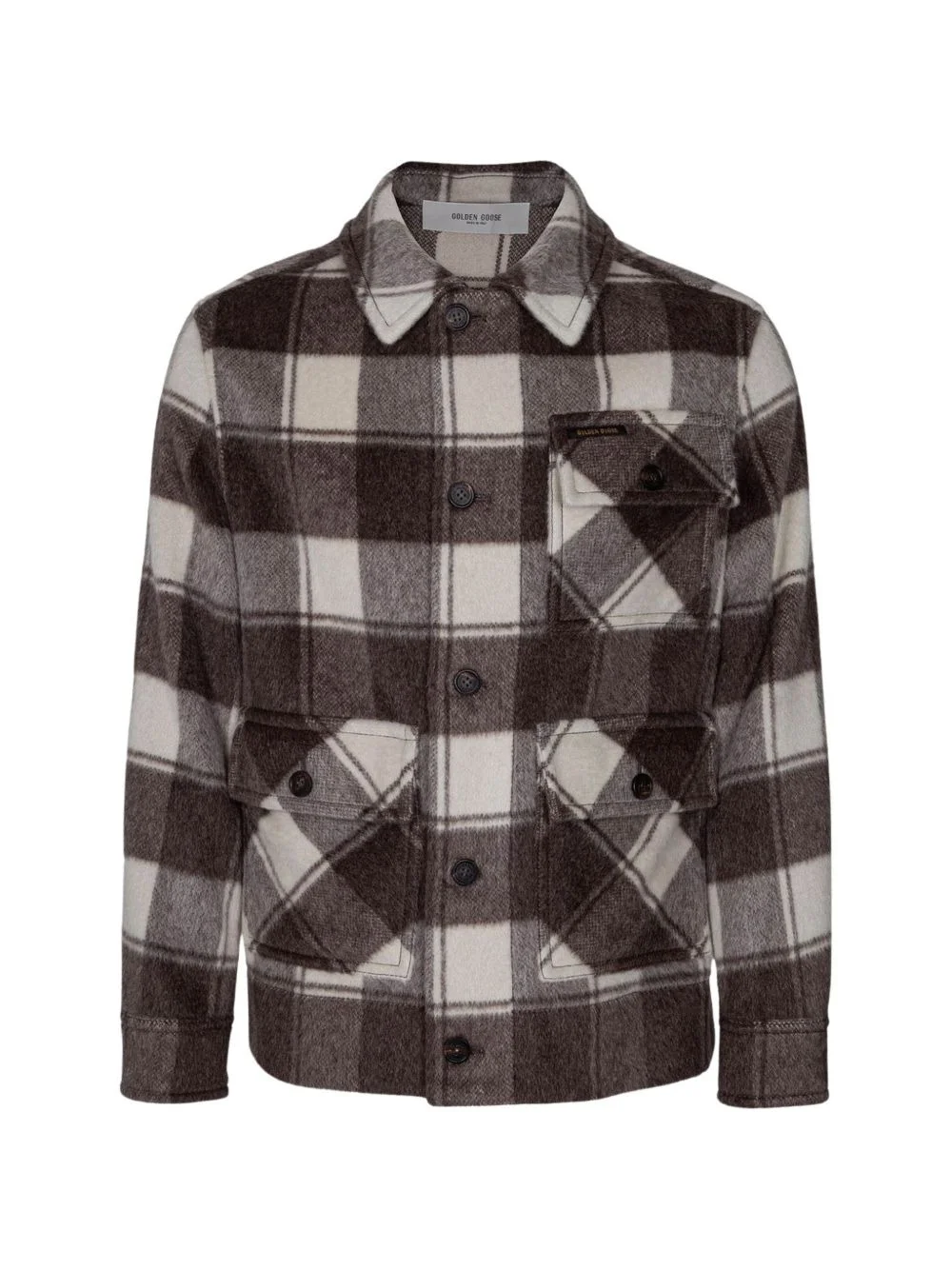 Journey check-pattern jacket - 1