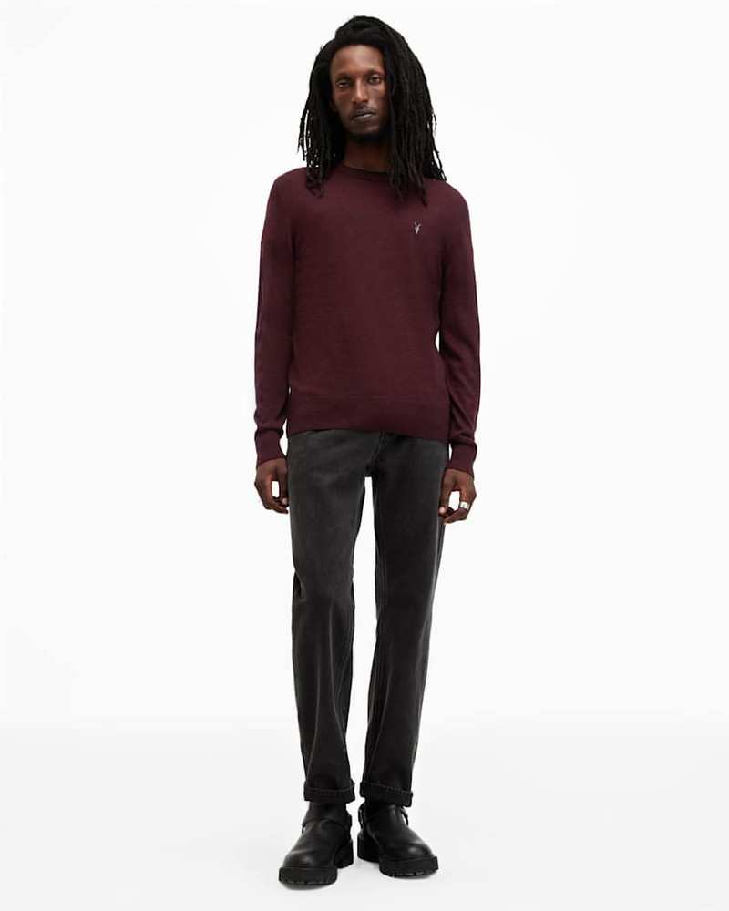 MODE MERINO CREW NECK RAMSKULL SWEATER 5