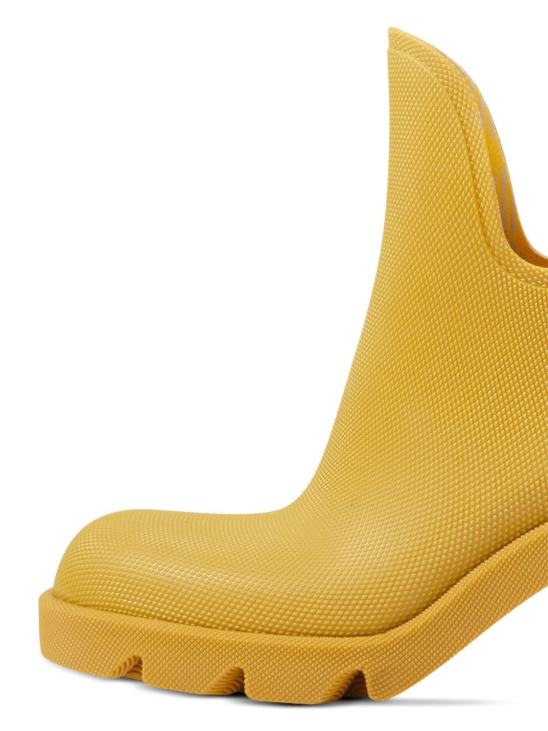Yellow March Rubber Ankle Boots - 5