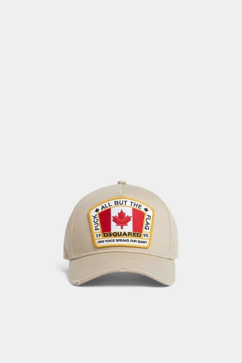 CANADIAN FLAG PATCH BASEBALL CAP - 1