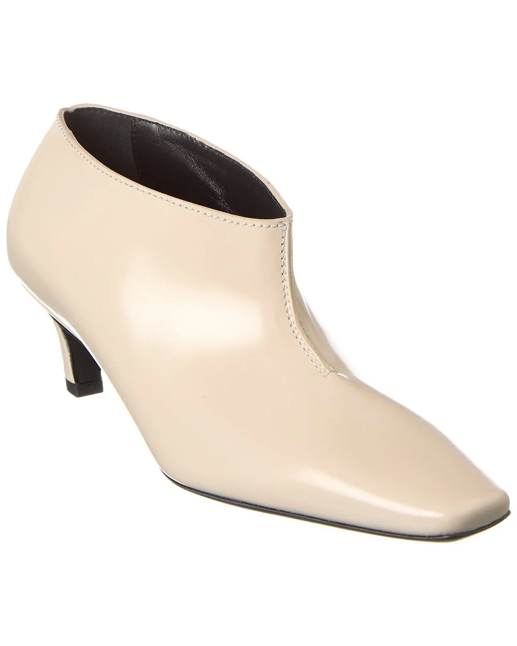 TOTEME Leather Bootie - 1