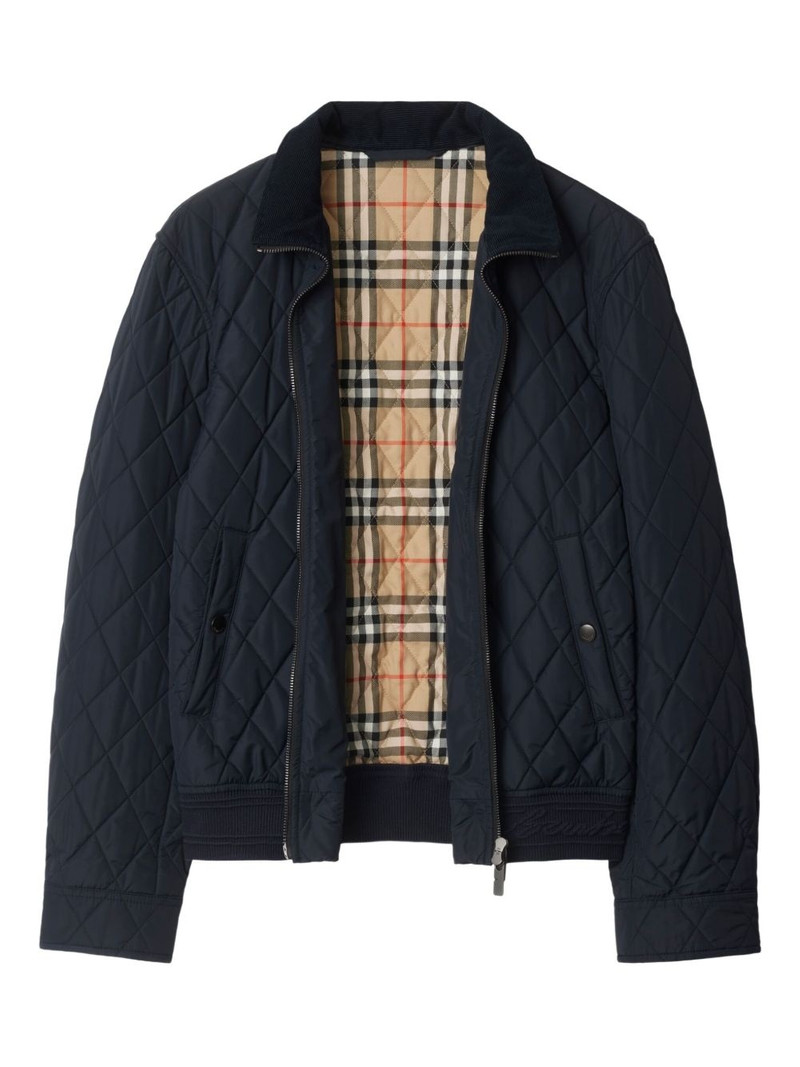 Burberry quilted bomber jacket outlook