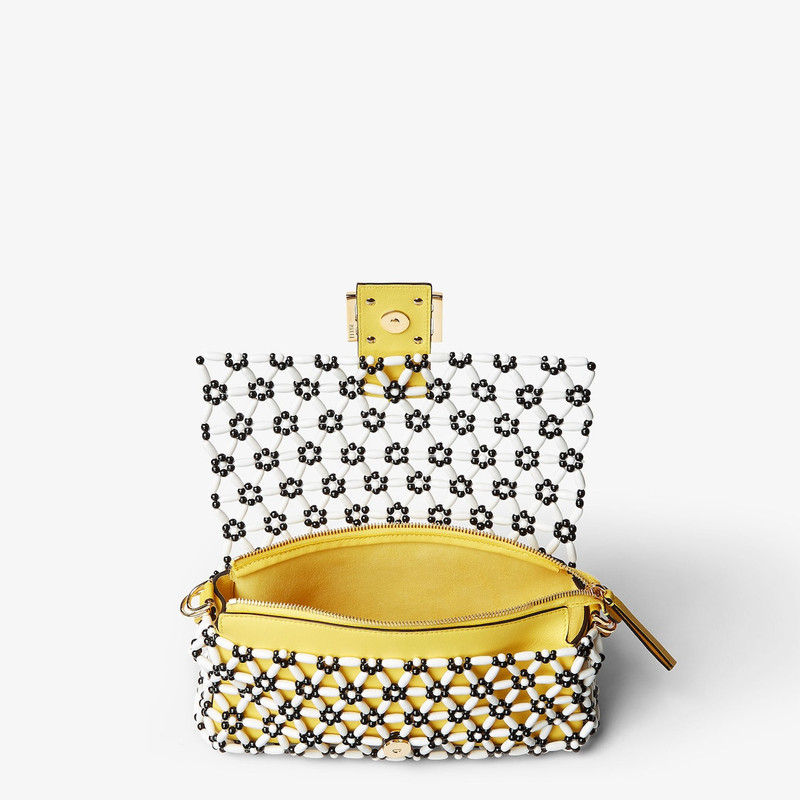 Baguette® Beaded and leather bag 7