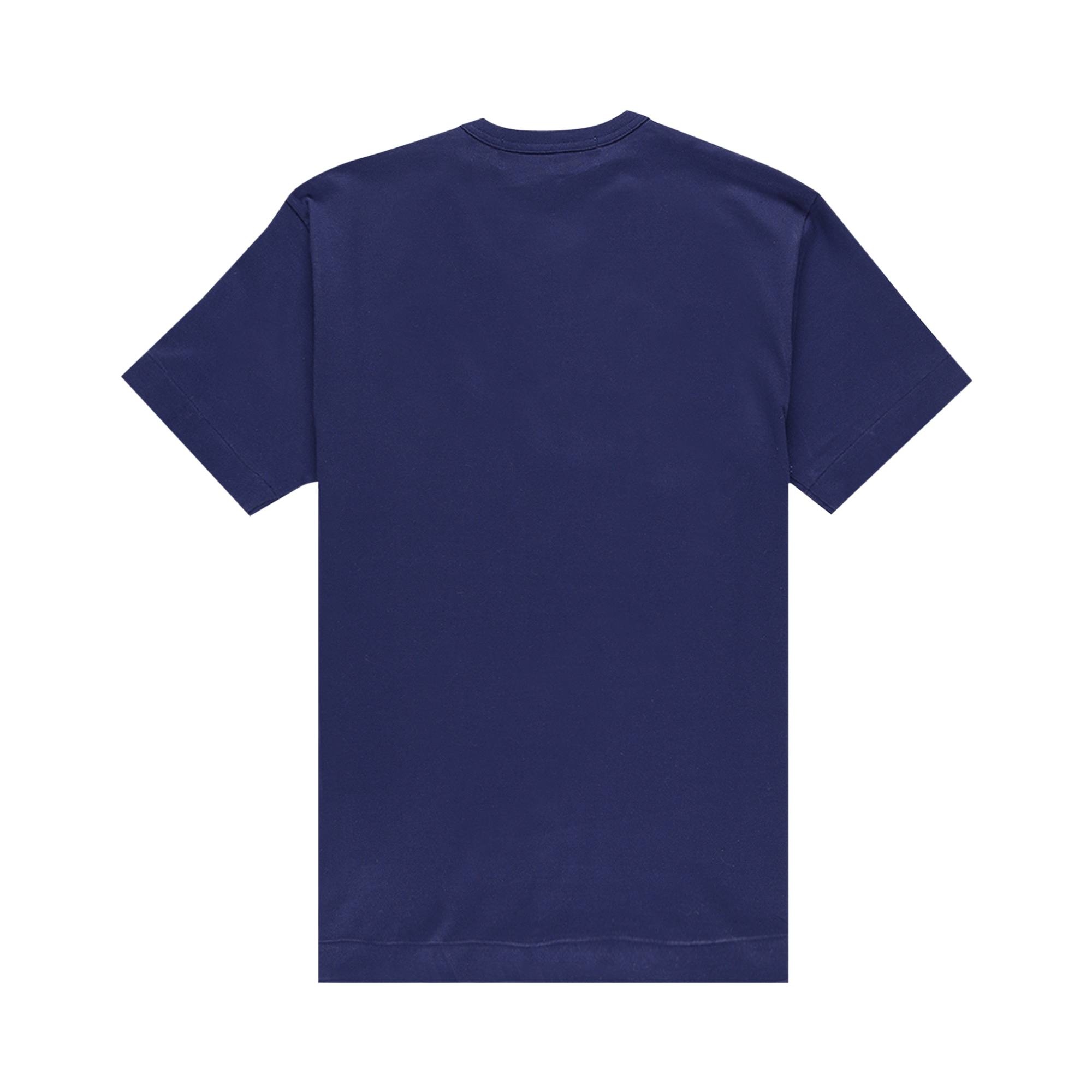 Comme des Garçons PLAY Solid Heart Logo T-Shirt 'Navy' - 2