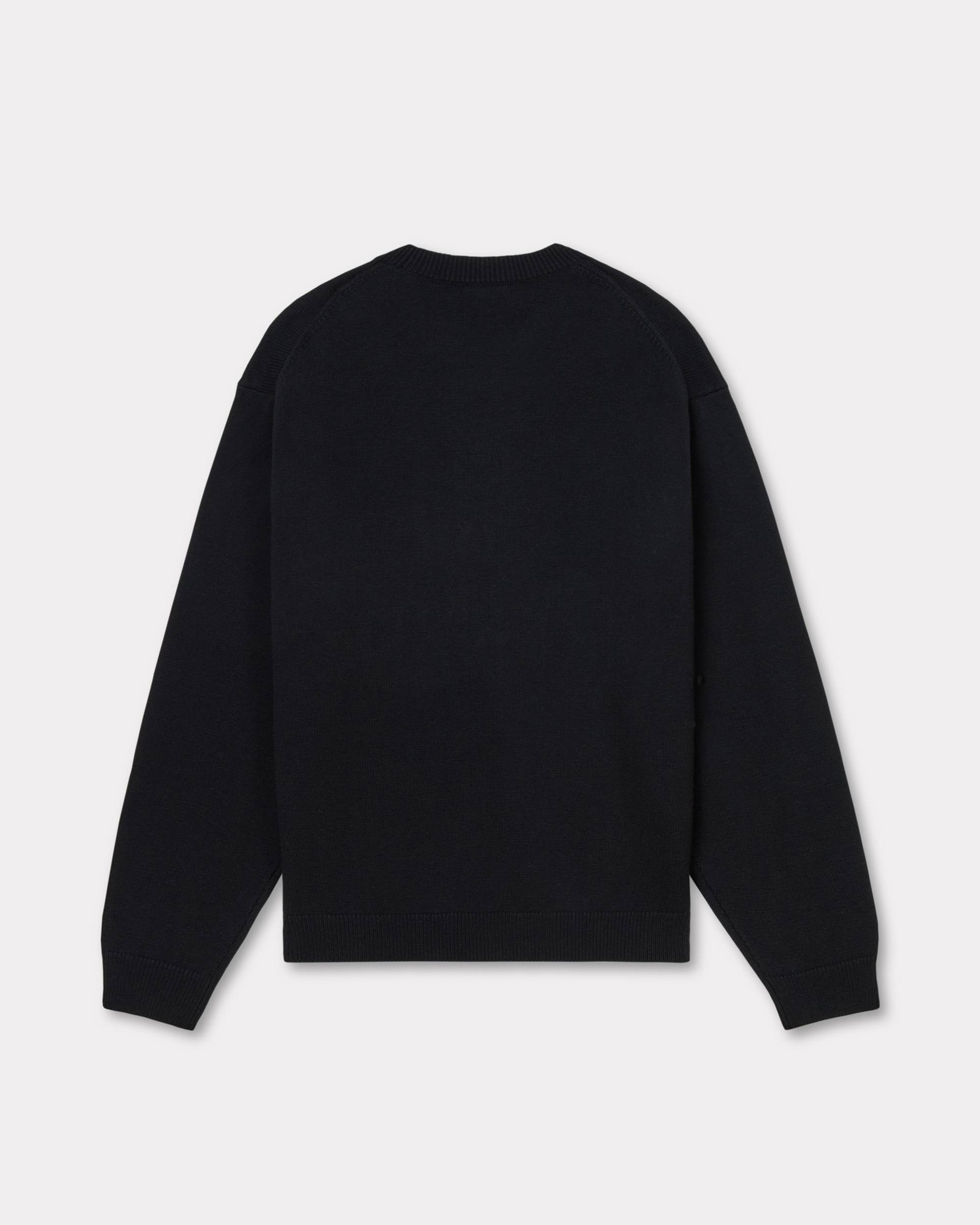 'KENZO Happy Tiger' embroidered jumper in wool and cotton - 2