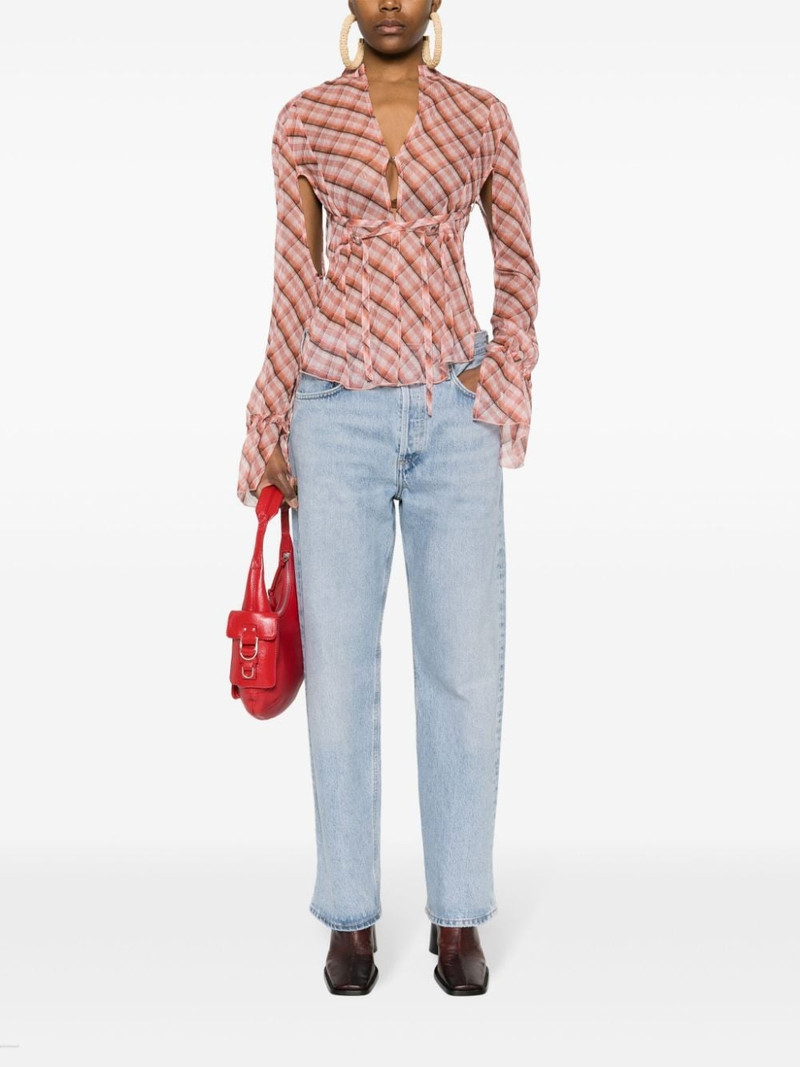 AGOLDE Fran low-rise straight-leg jeans outlook