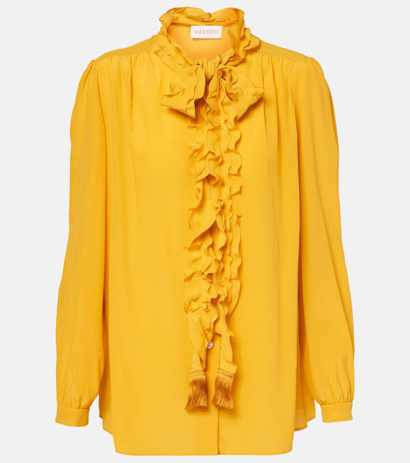 Crêpe de chine shirt - 1